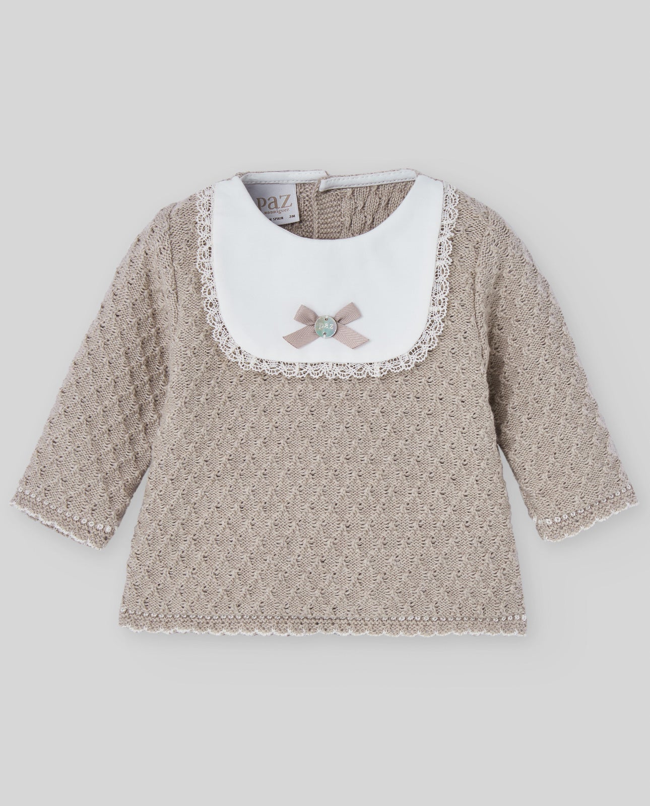 Conjunto Jubon y cubrepañal "Pony"