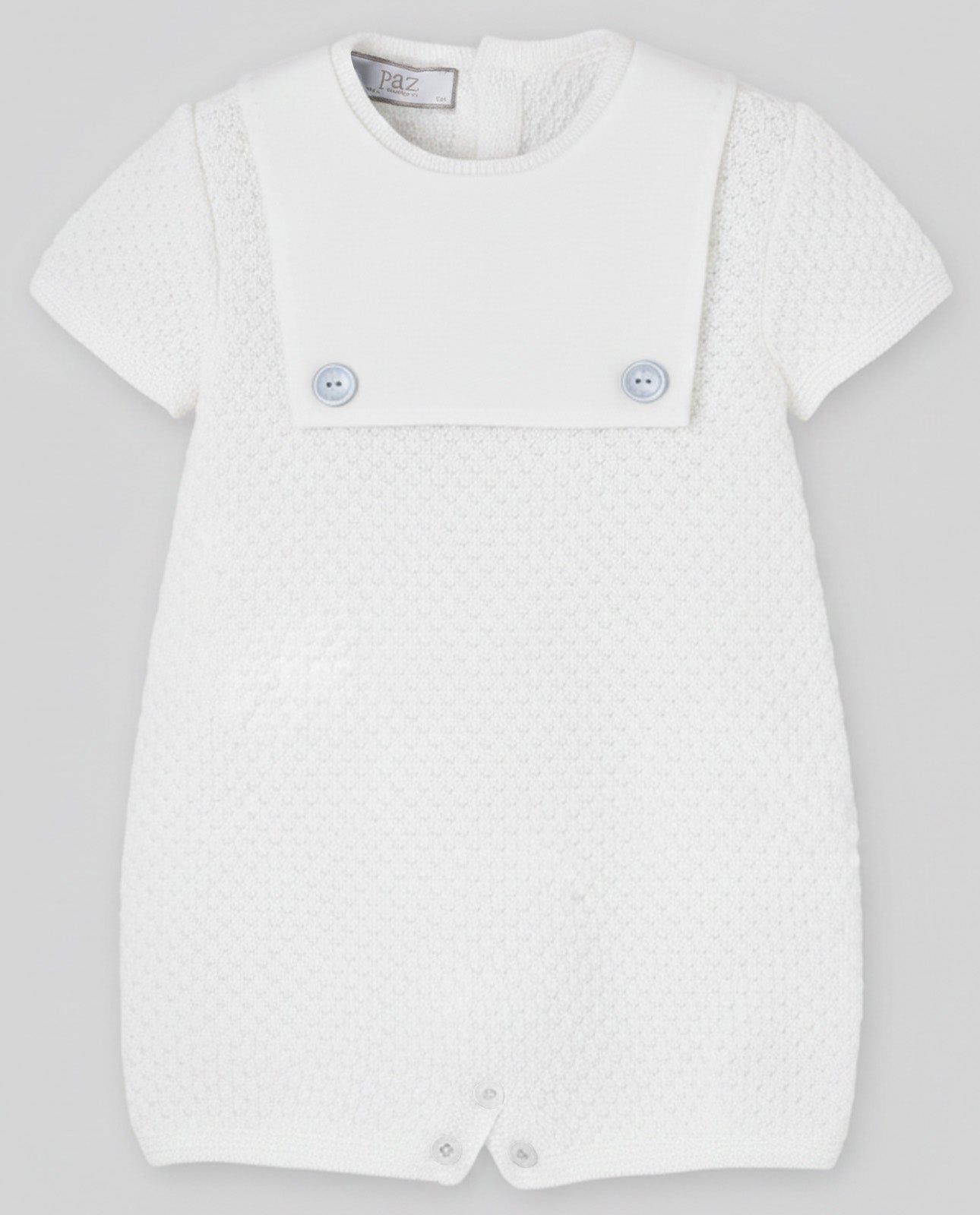 PELELE CORTO PTO. "ESPUMA V26" en Blanco