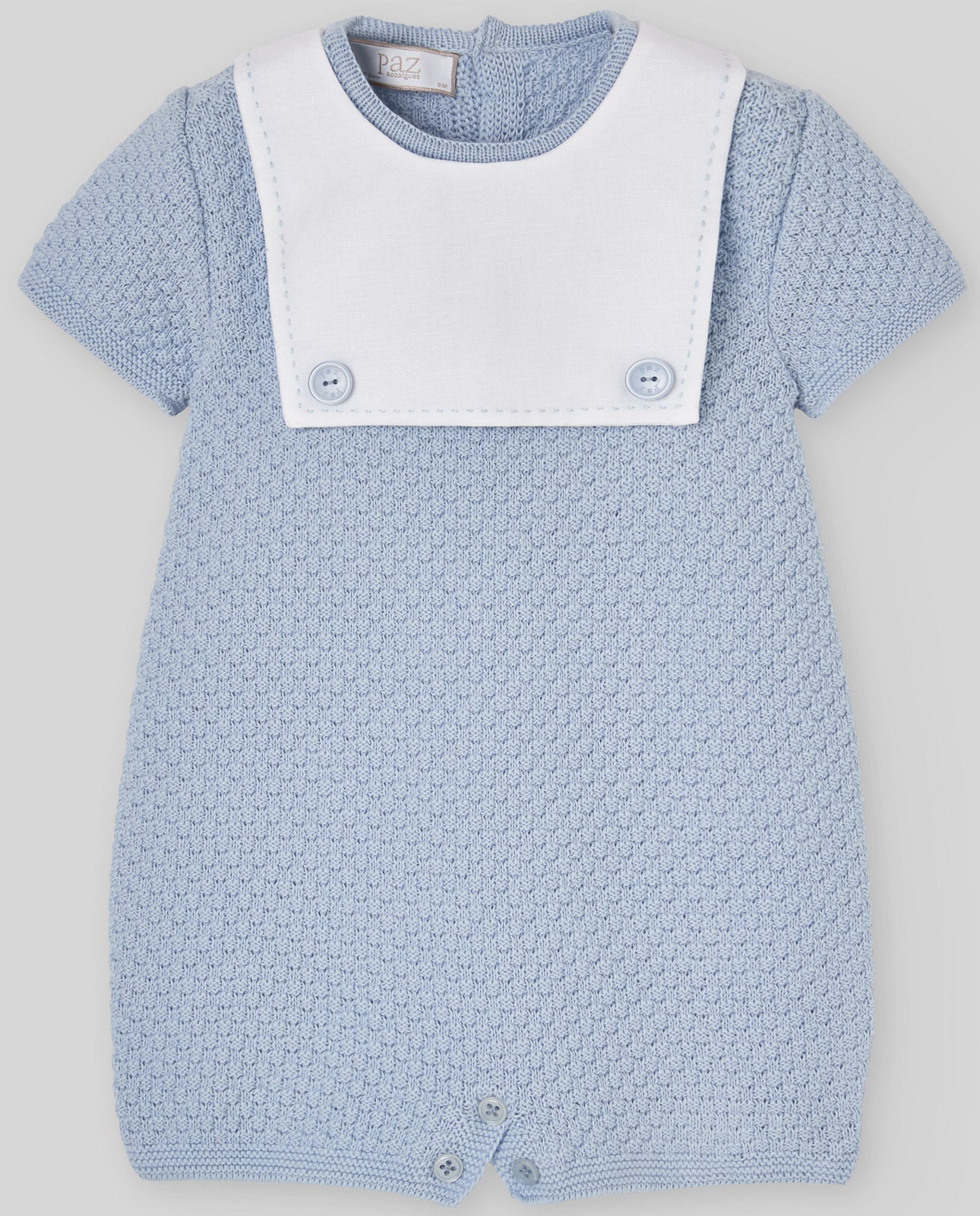 PELELE CORTO PTO. "ESPUMA V26" Azul Cielo