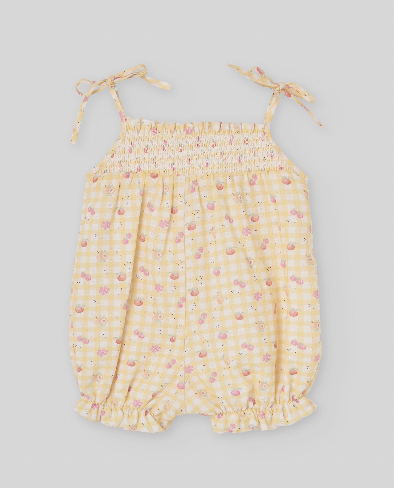 PELELE TELA ESTAMPADA NIÑA "FRUTITAS"