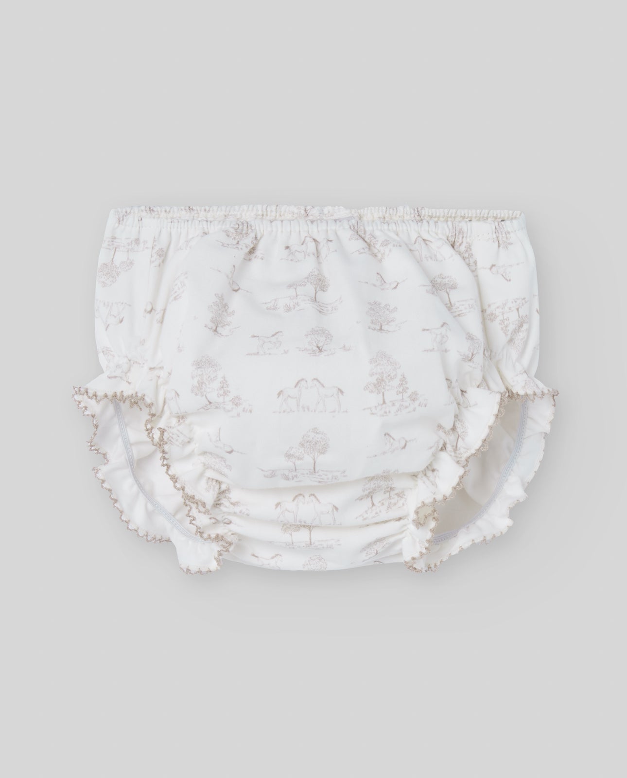 Conjunto Jubon y cubrepañal "Pony"