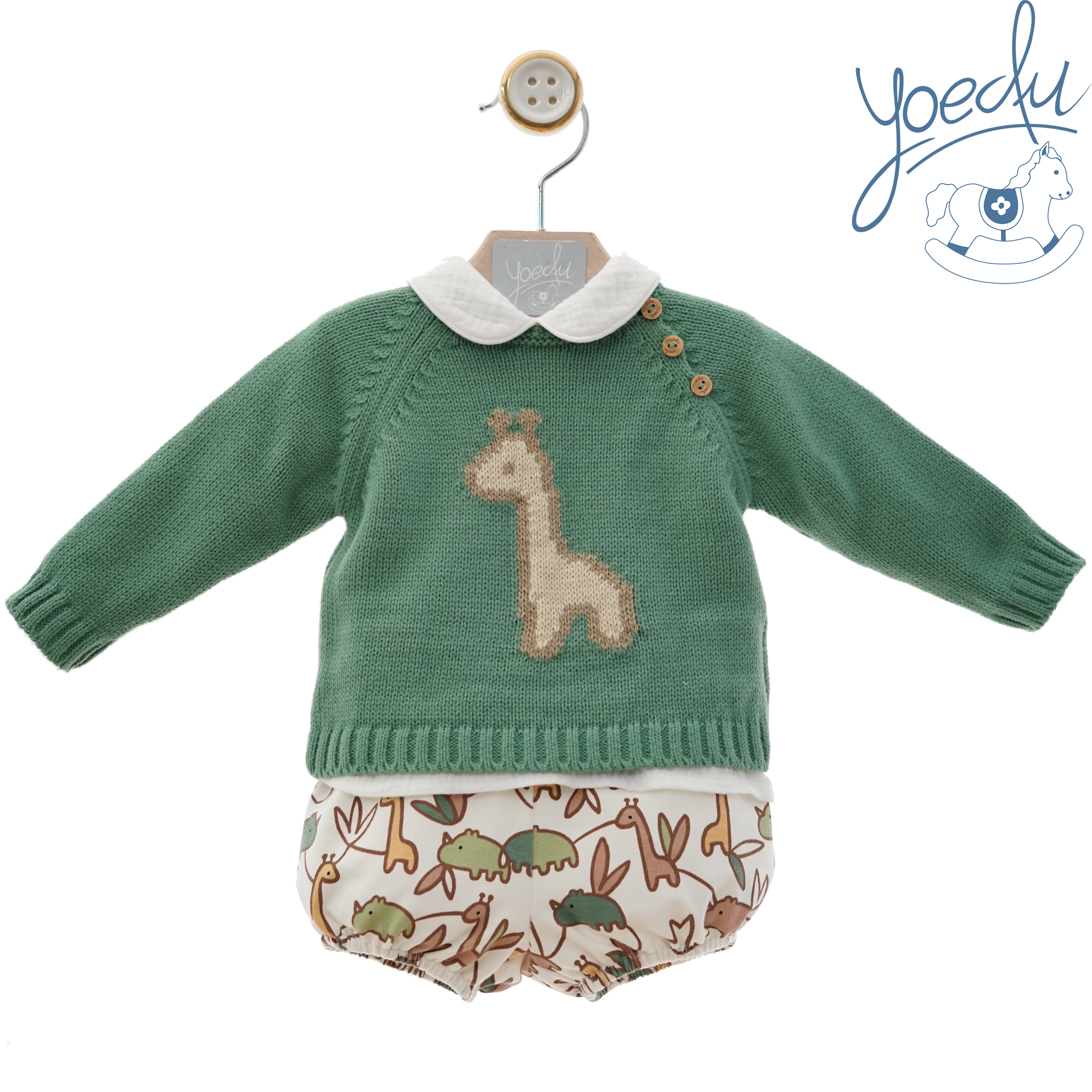 Conjunto Bebe Niño "Jirafa"