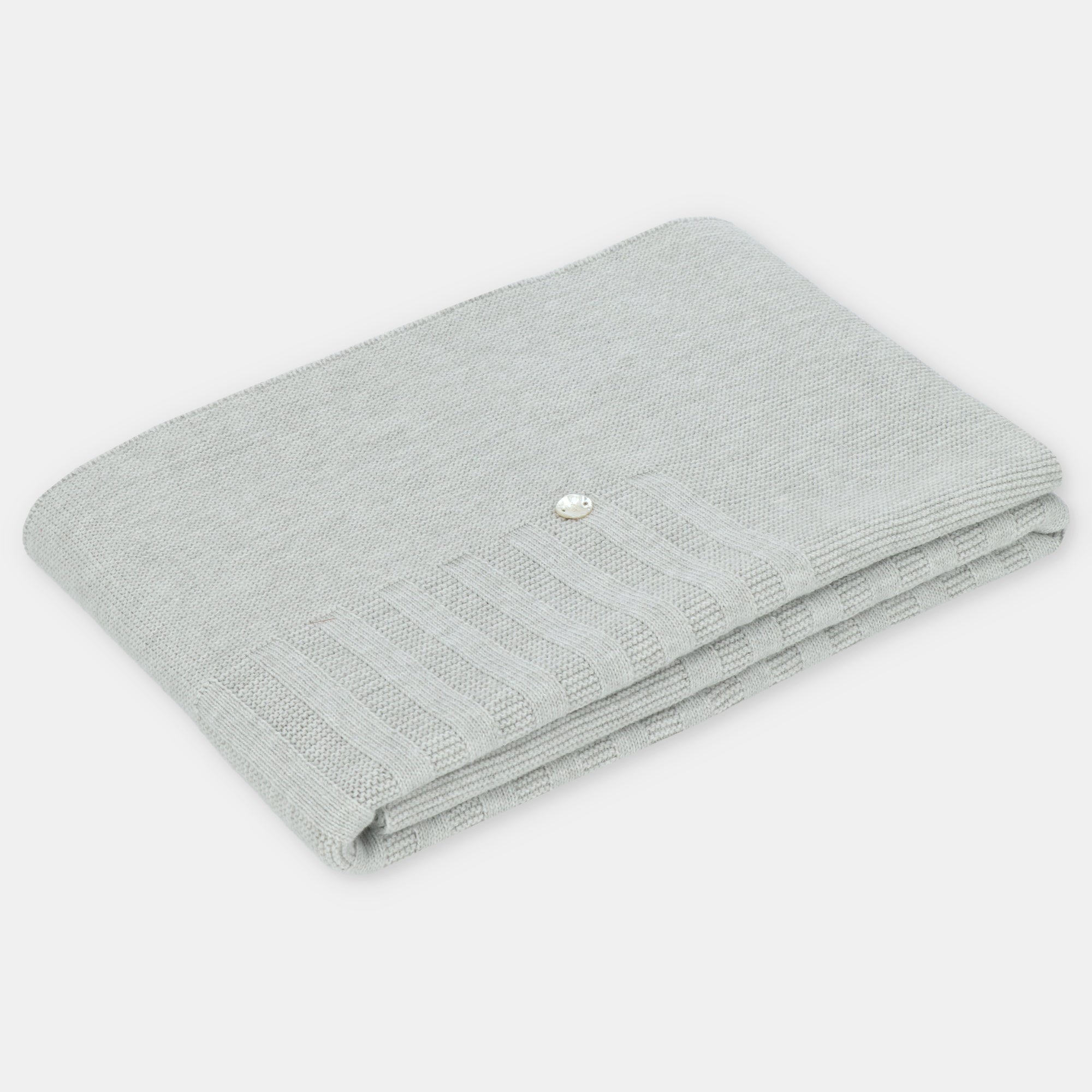 Leicester Blanket en Gris Perla