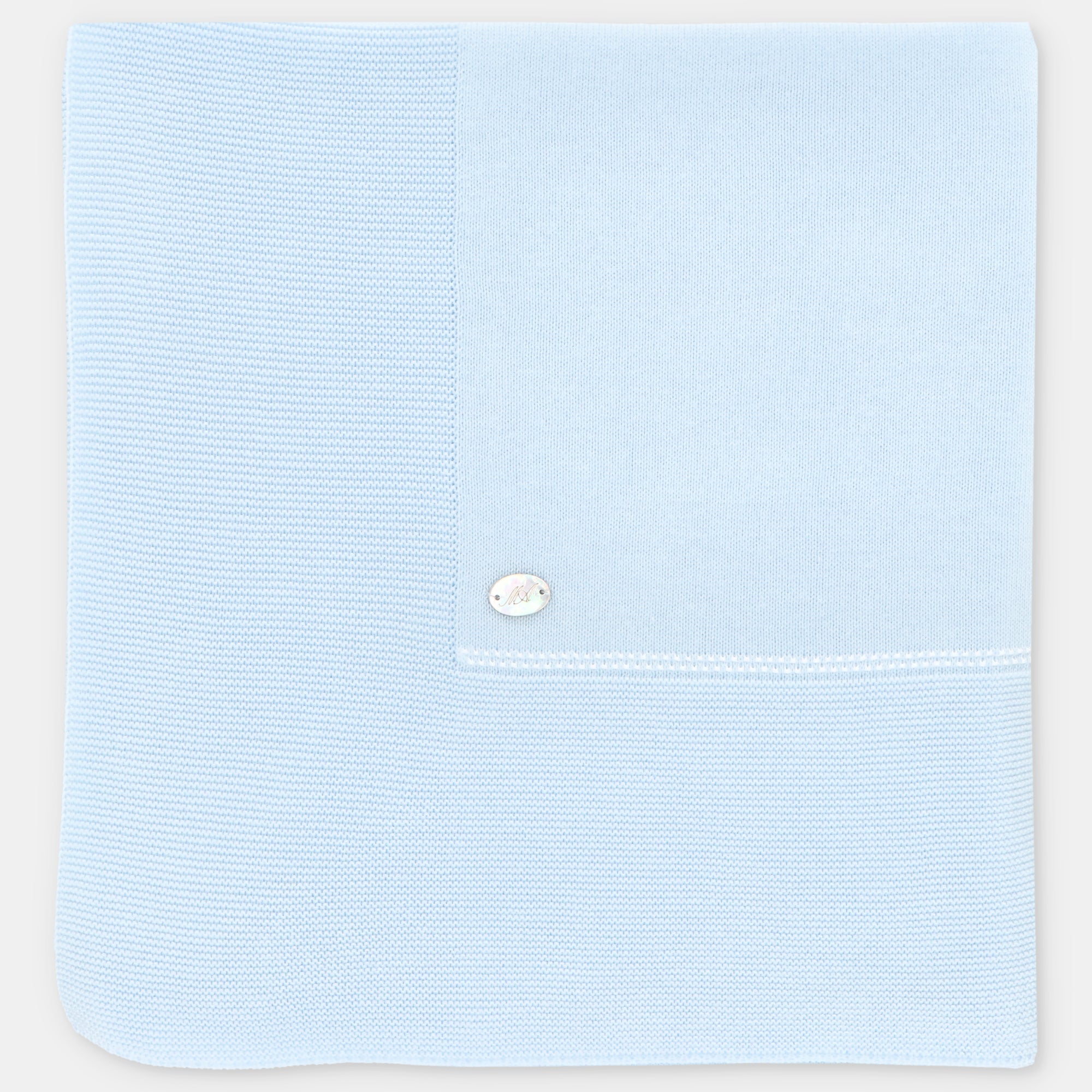 BLANKET KNIT UNISEX MONTREAL CELESTE