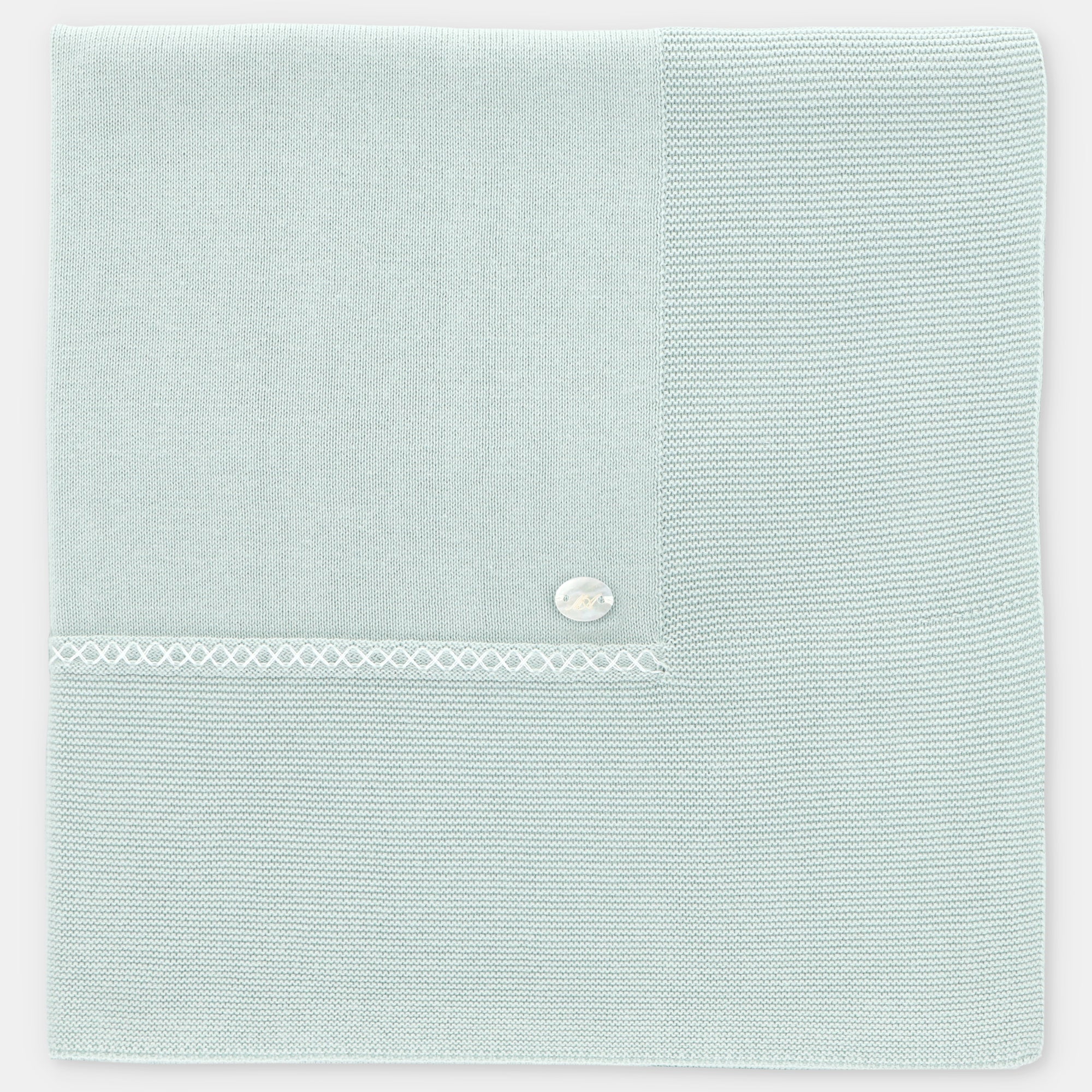 BLANKET KNIT UNISEX EDMONTON SAGE GREEN