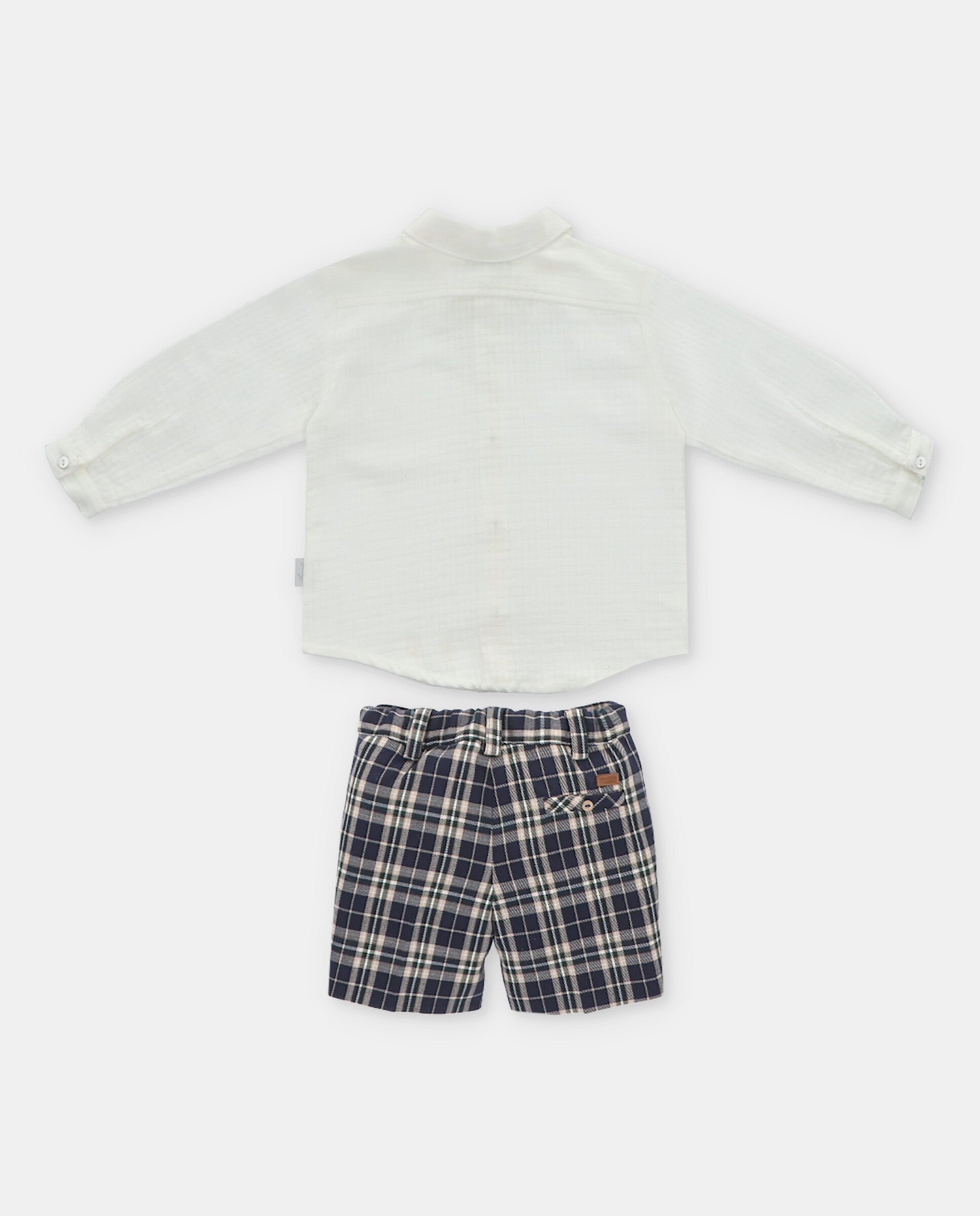 Conjunto Pantalon Corto Niño Dark Blue