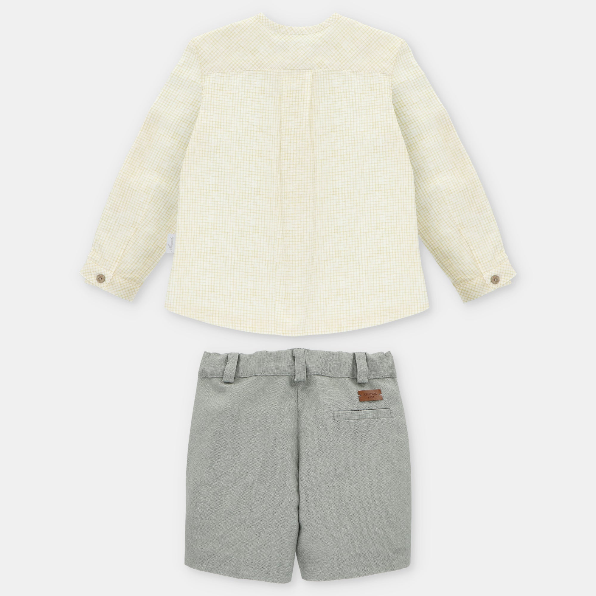 SET SHIRT & SHORTS WOVEN BOY WINNIPEG