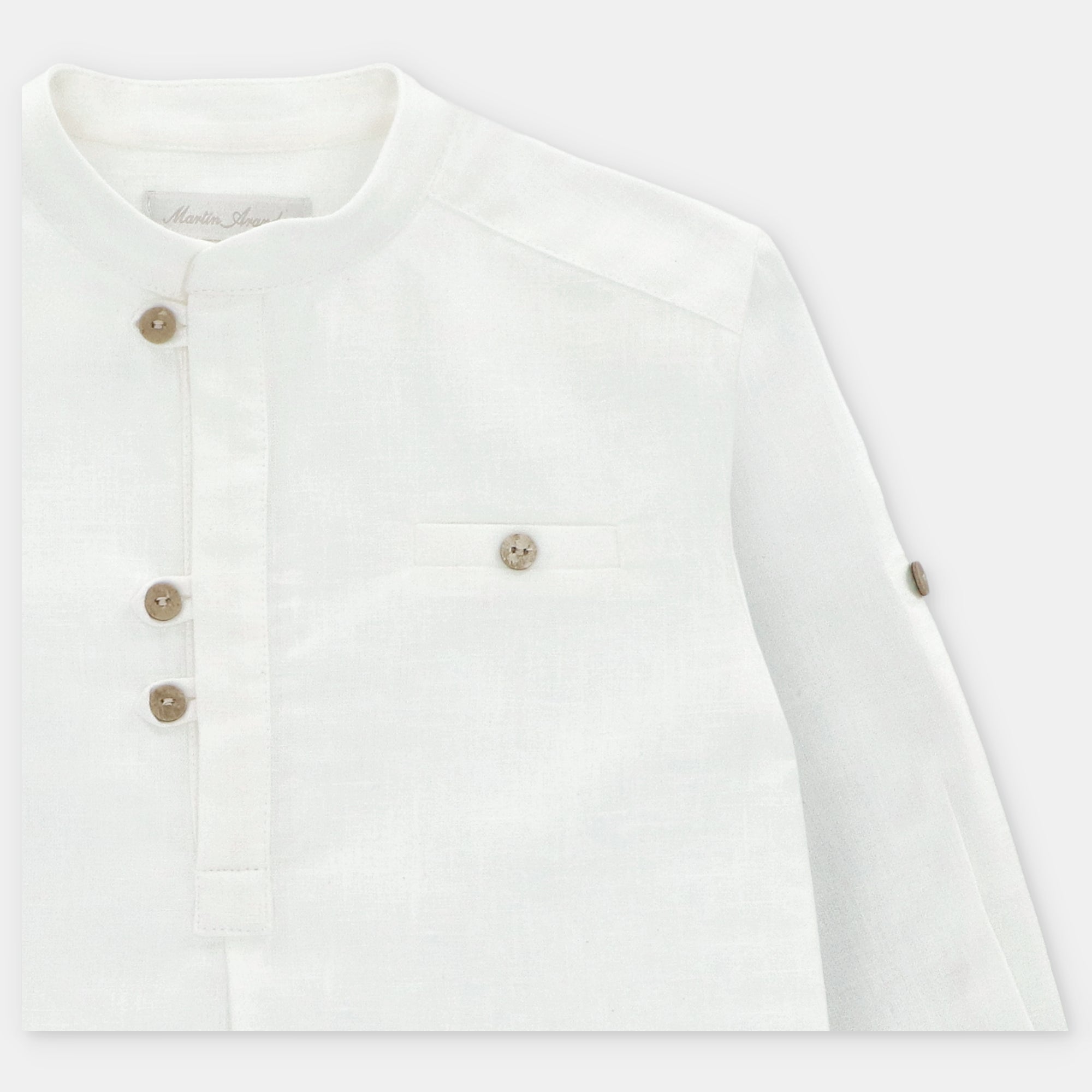 SET SHIRT & SHORTS WOVEN BOY ALBERTA