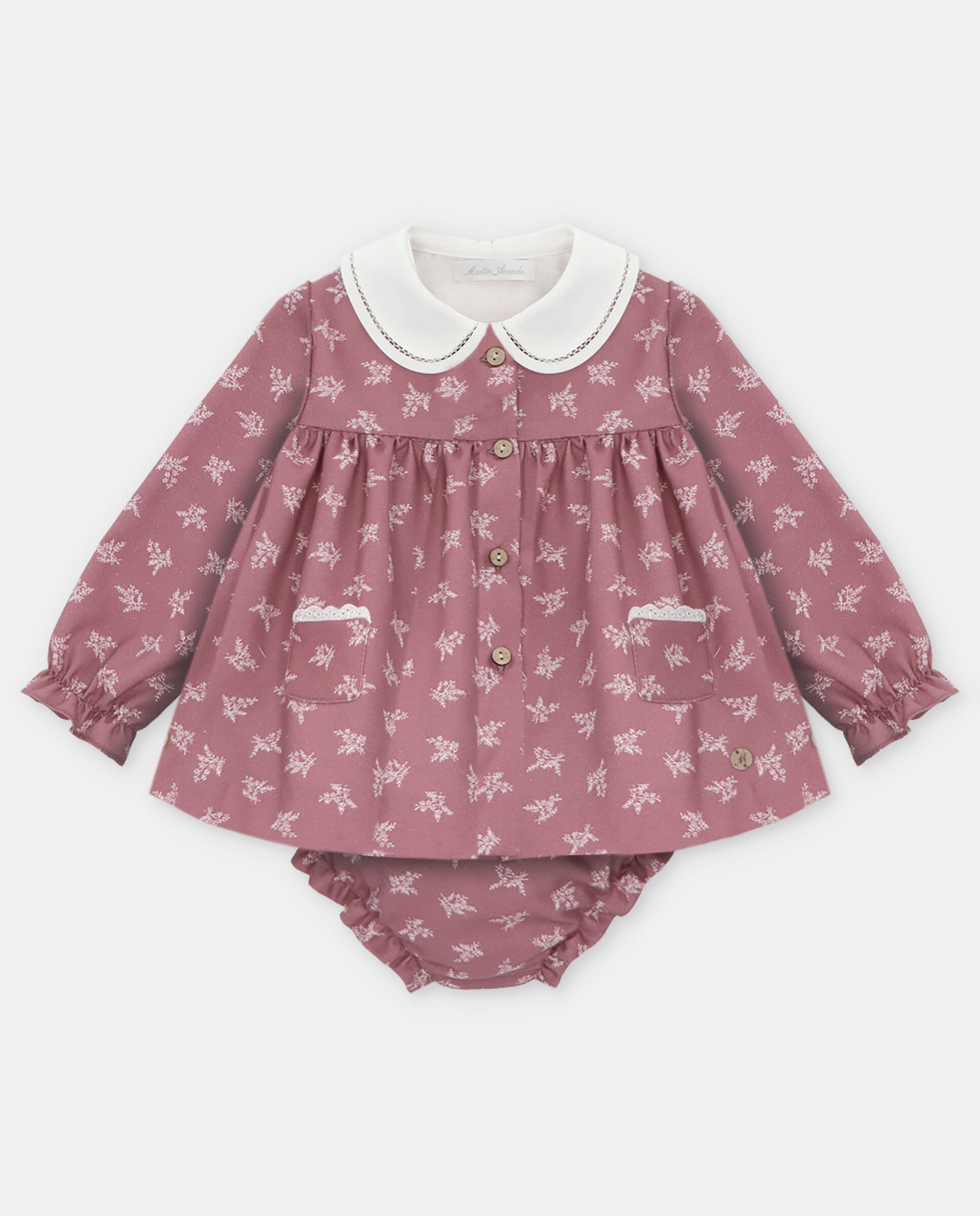 Conjunto Niña Plum