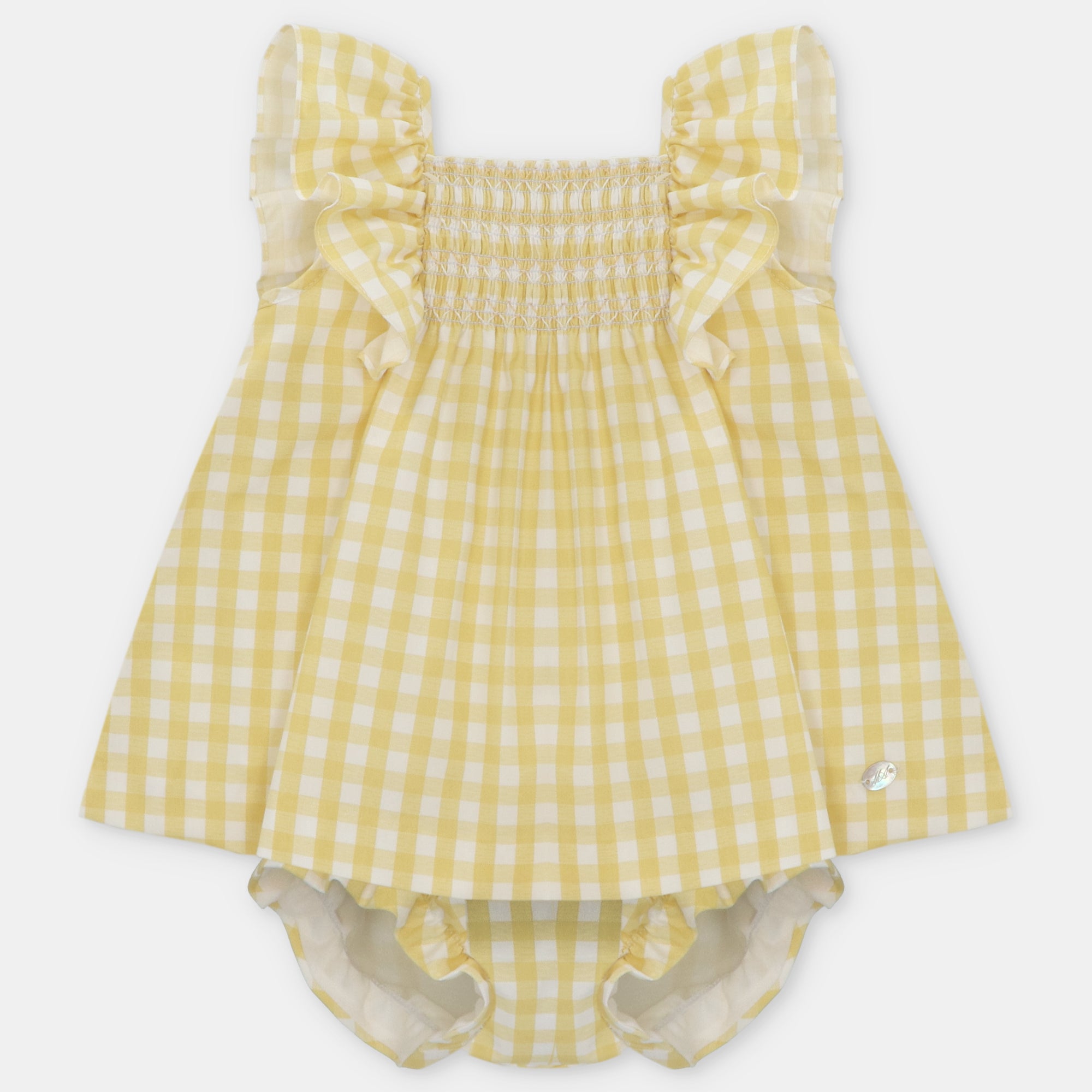 Conjunto Vestido y Cubrepañal Niña Melara