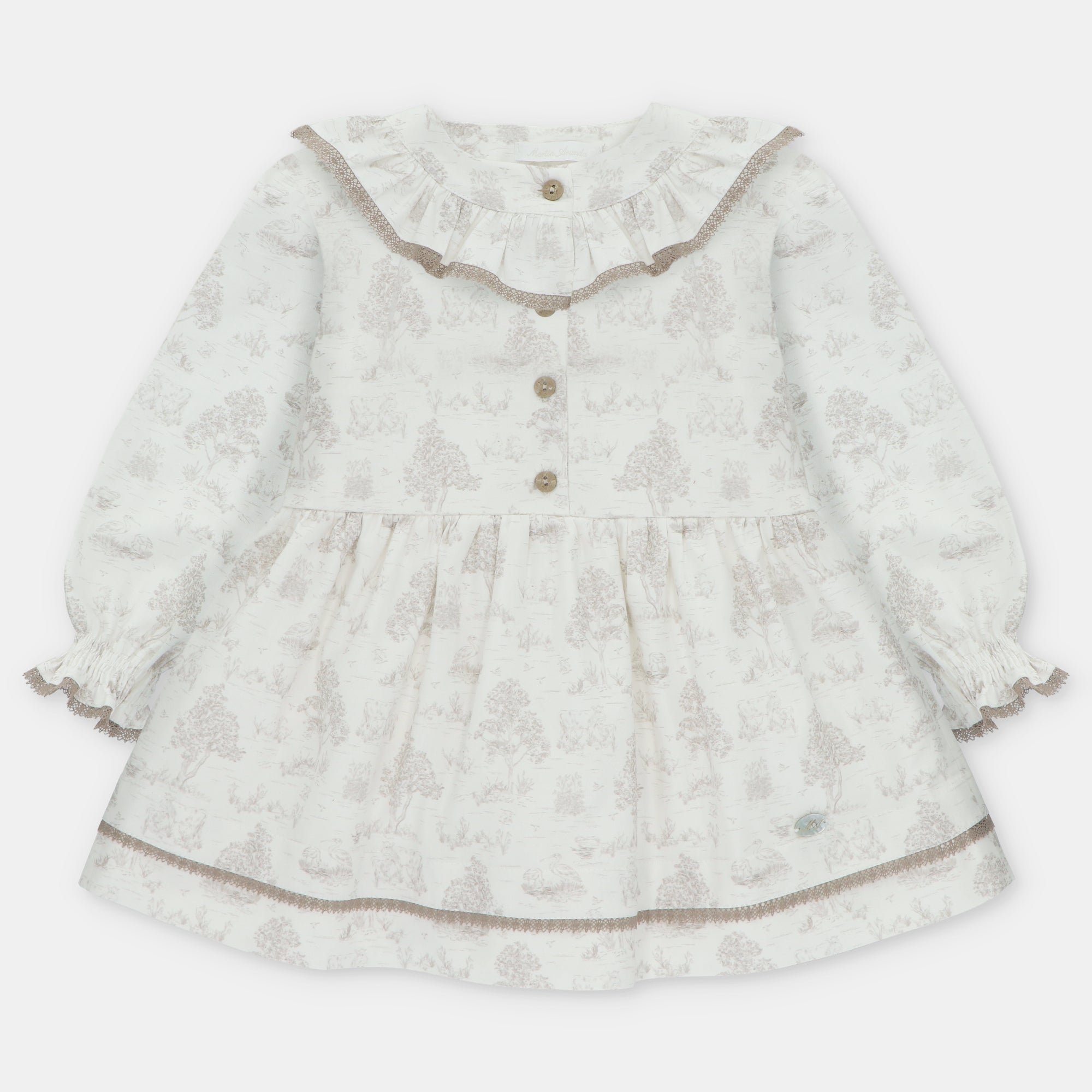 Girl Toile de Jouy Newport Dress