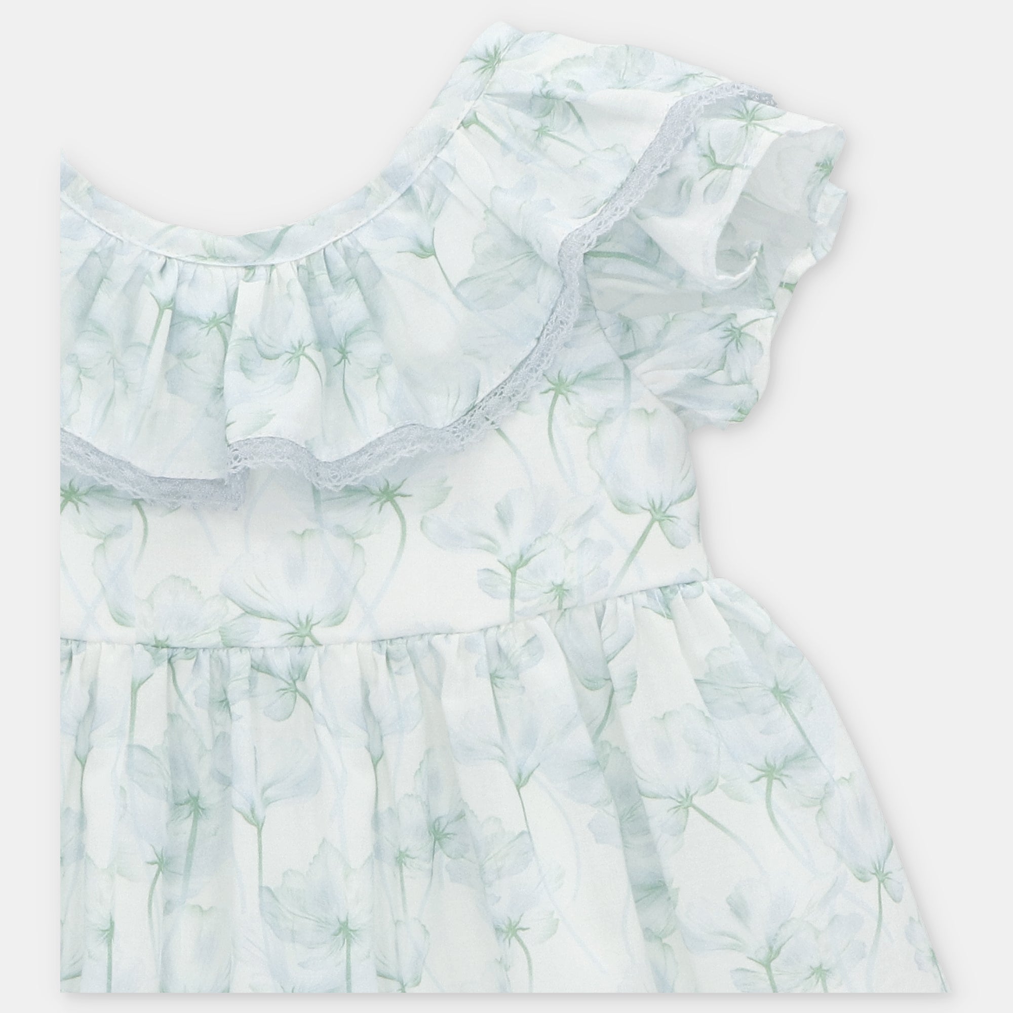 DRESS PRINTED WOVEN GIRL OTTAWA