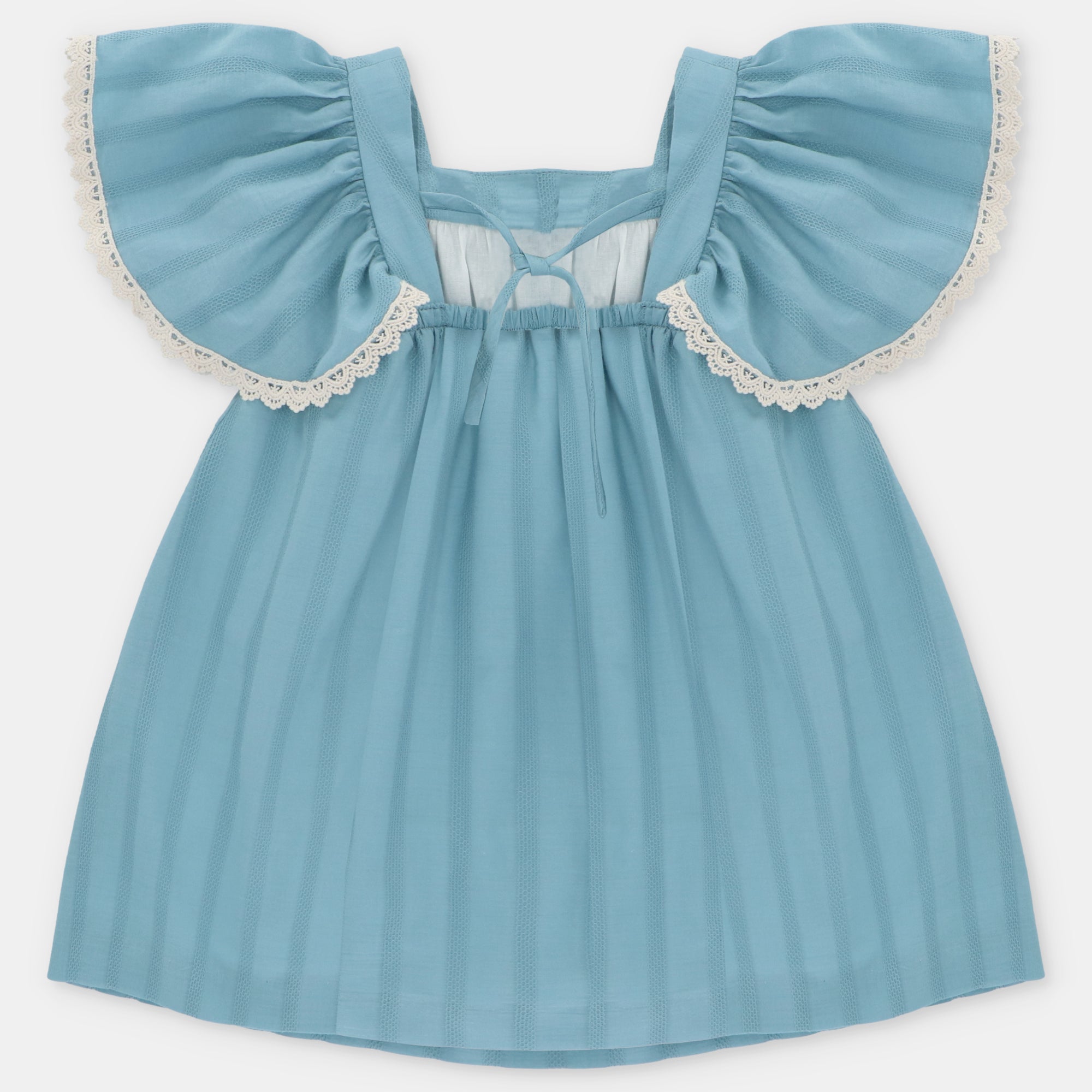 DRESS STRIPED WOVEN GIRL MILTON