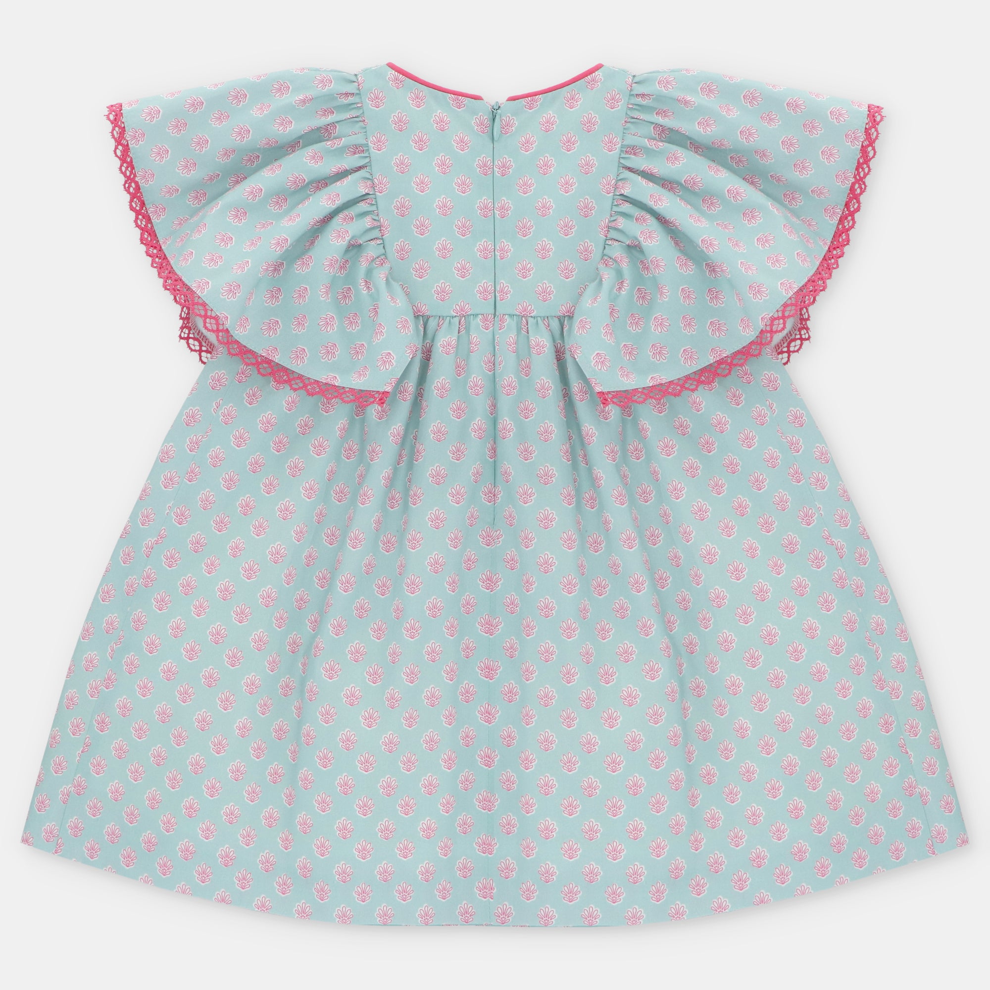 DRESS PRINTED WOVEN GIRL ALBERTA
