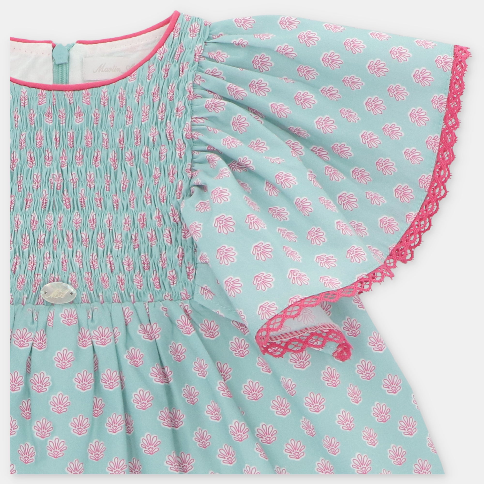 DRESS PRINTED WOVEN GIRL ALBERTA