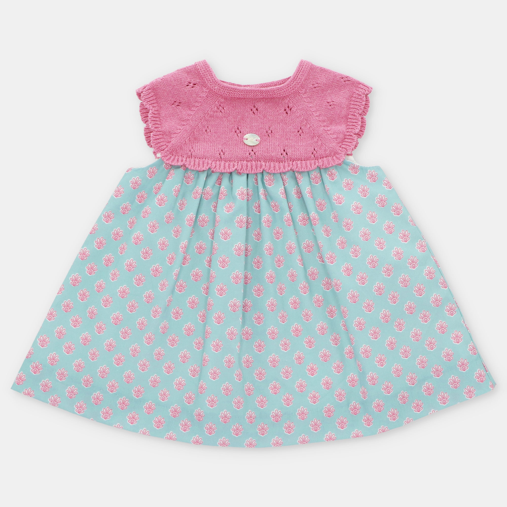 DRESS KNIT & WOVEN GIRL ALBERTA