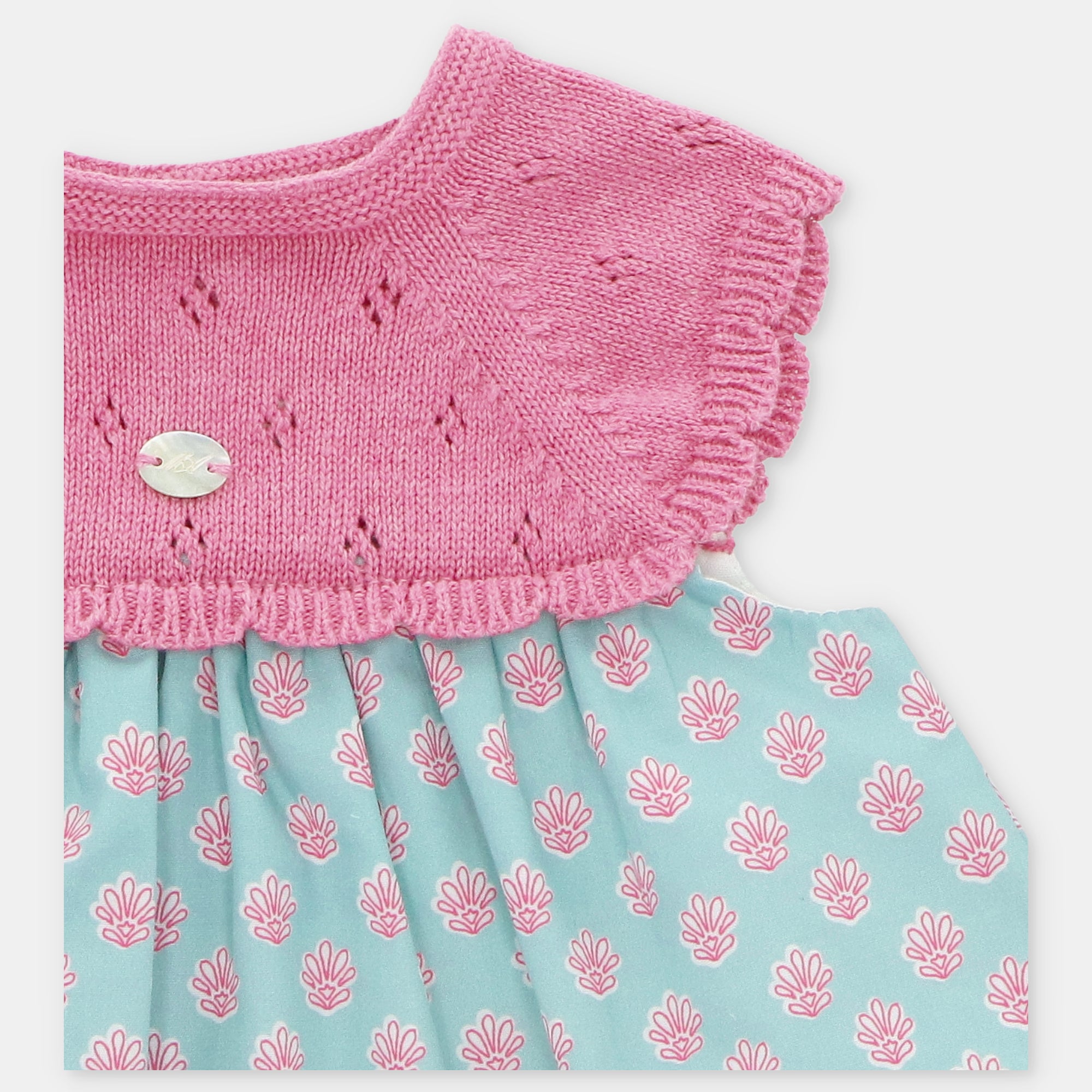 DRESS KNIT & WOVEN GIRL ALBERTA