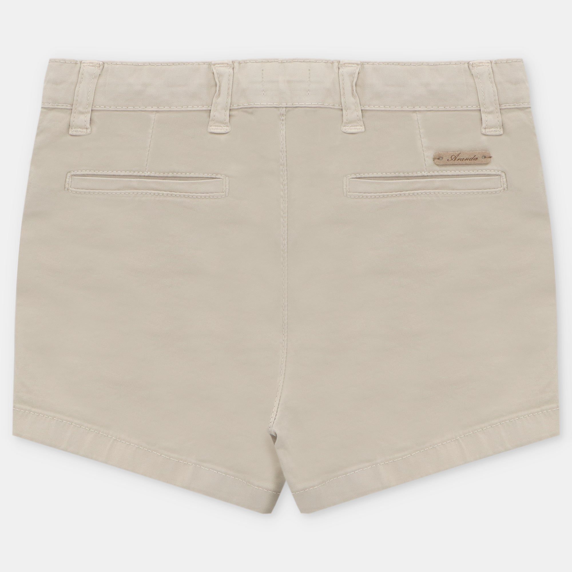 SHORTS WOVEN TWILL BOY OTTAWA SAND