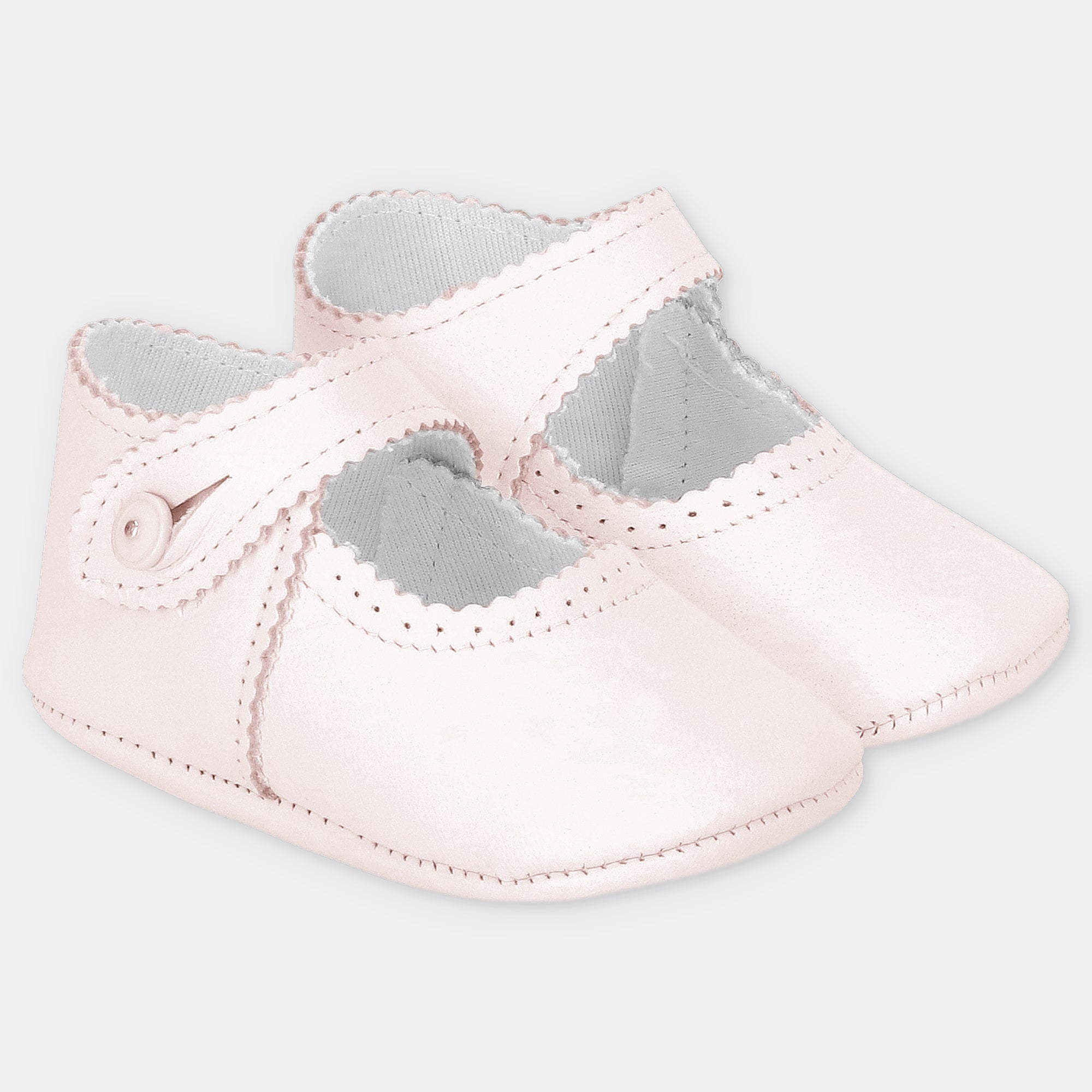 HIGH LEATHER BOOTIES GIRL MONTREAL PINK