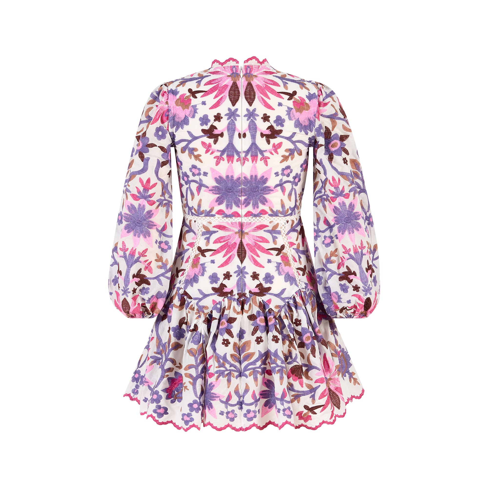 Taylee Embroidered Sleeve Dress