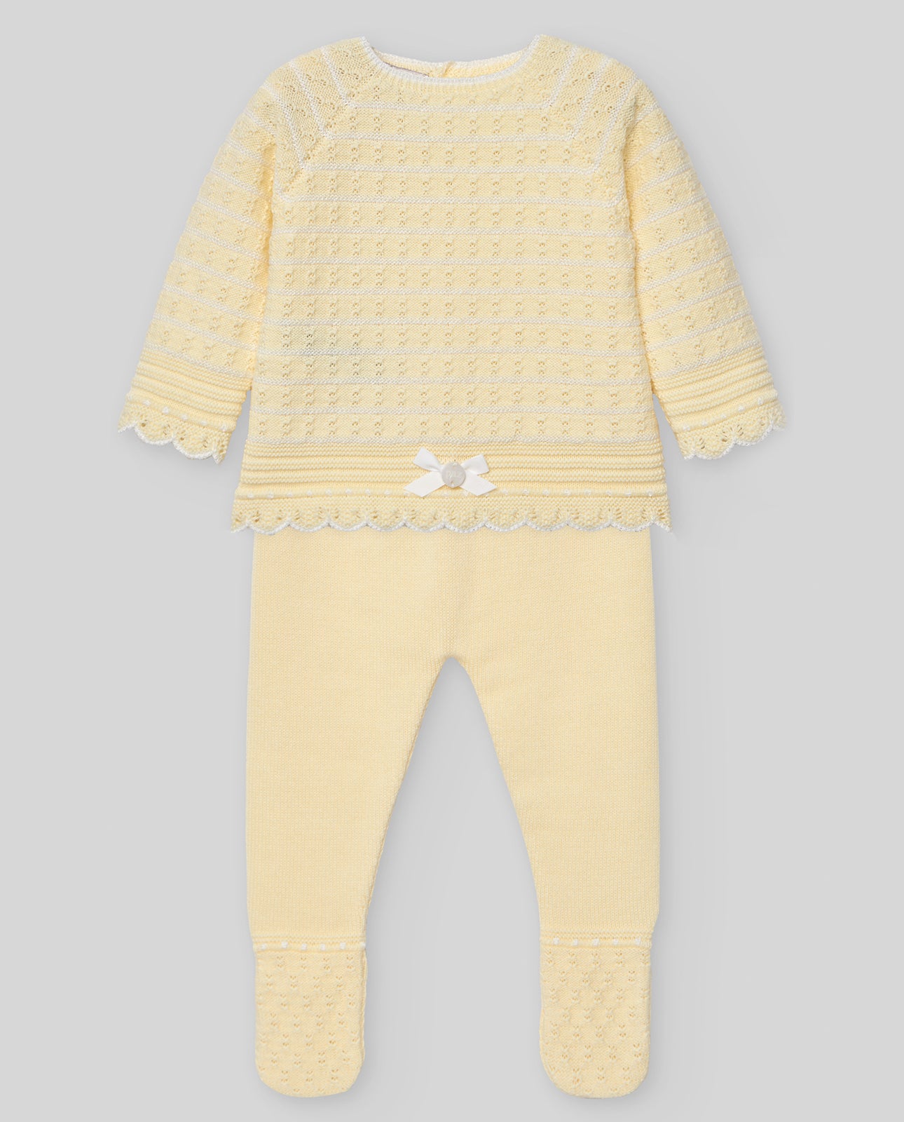 CTO. Niña JUBON + POLAINA "ALBOR V26" en Amarillo