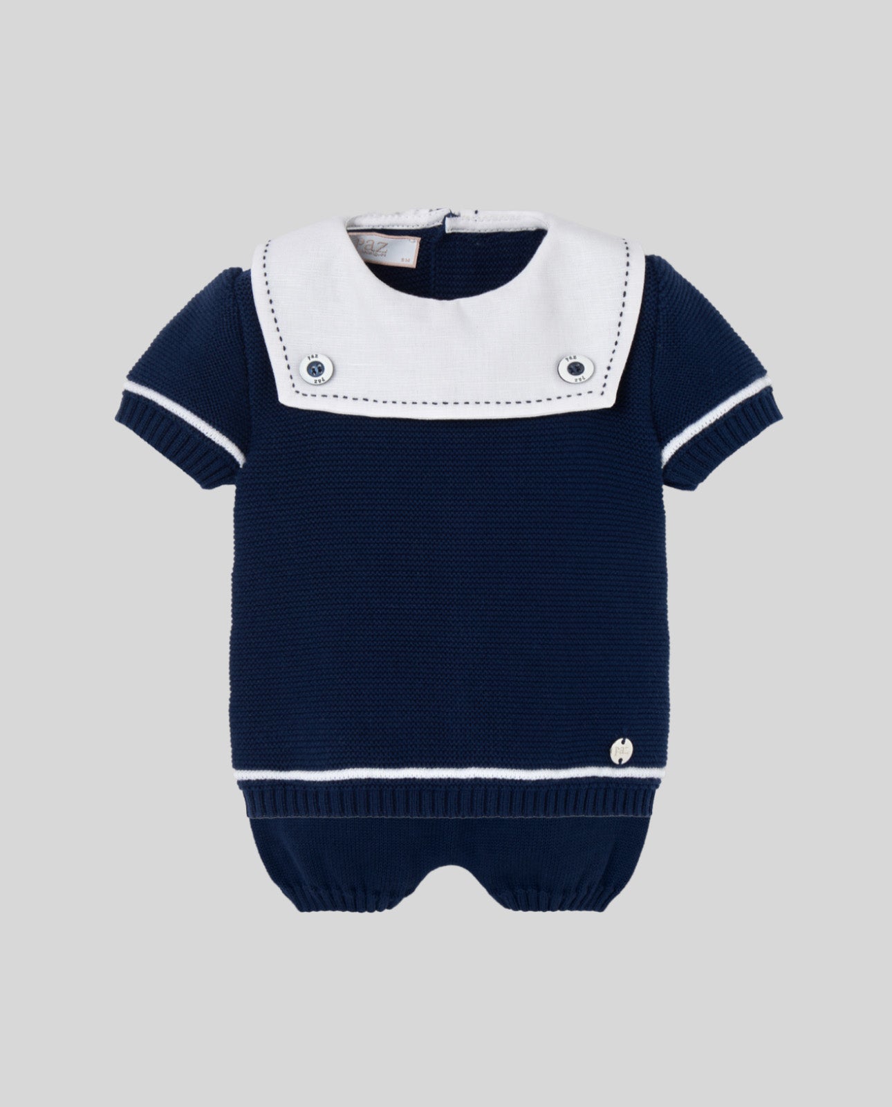 CONJUNTO JUBON MARINO "ESLORA"