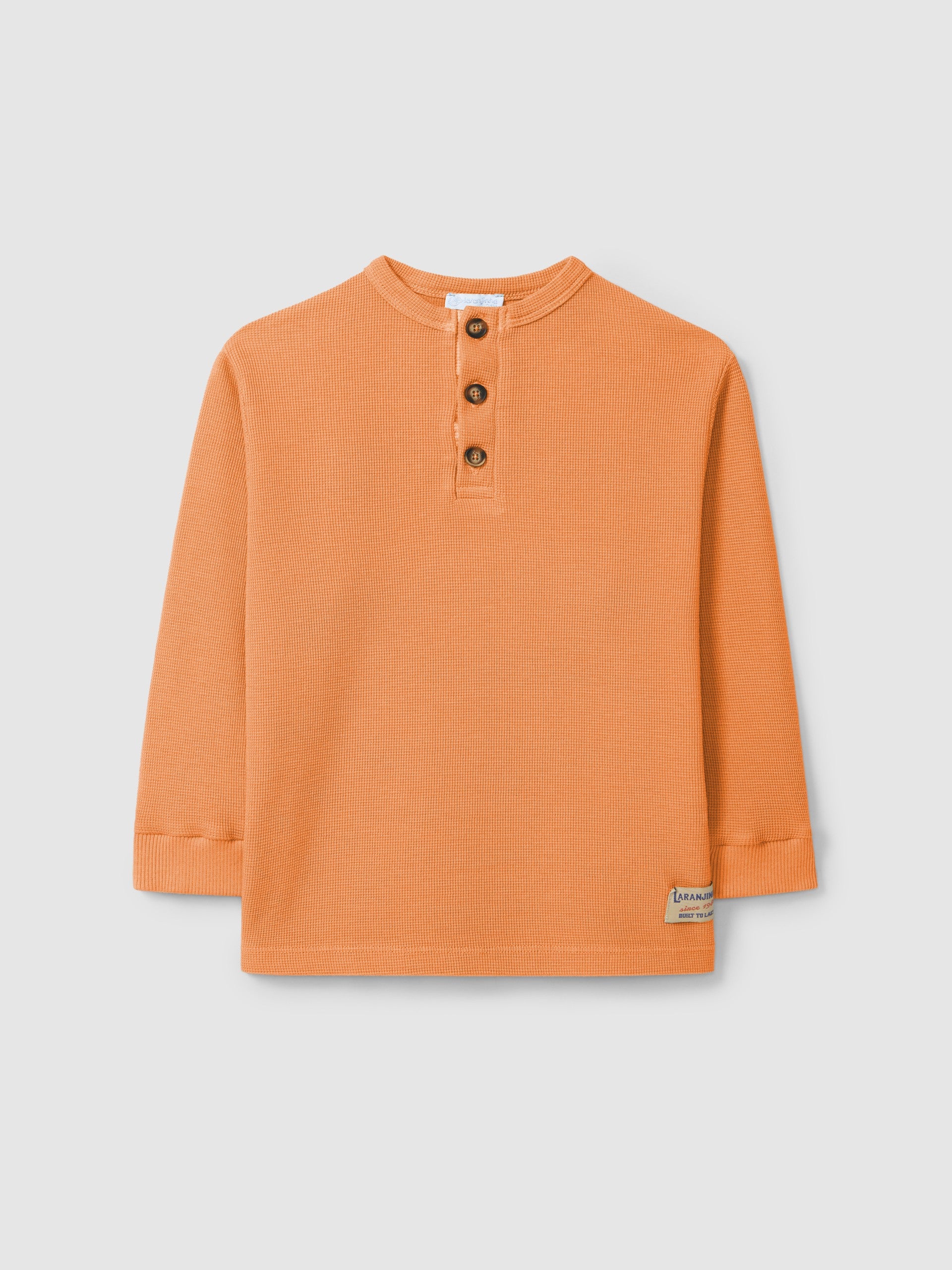Camiseta Manga Larga Naranja