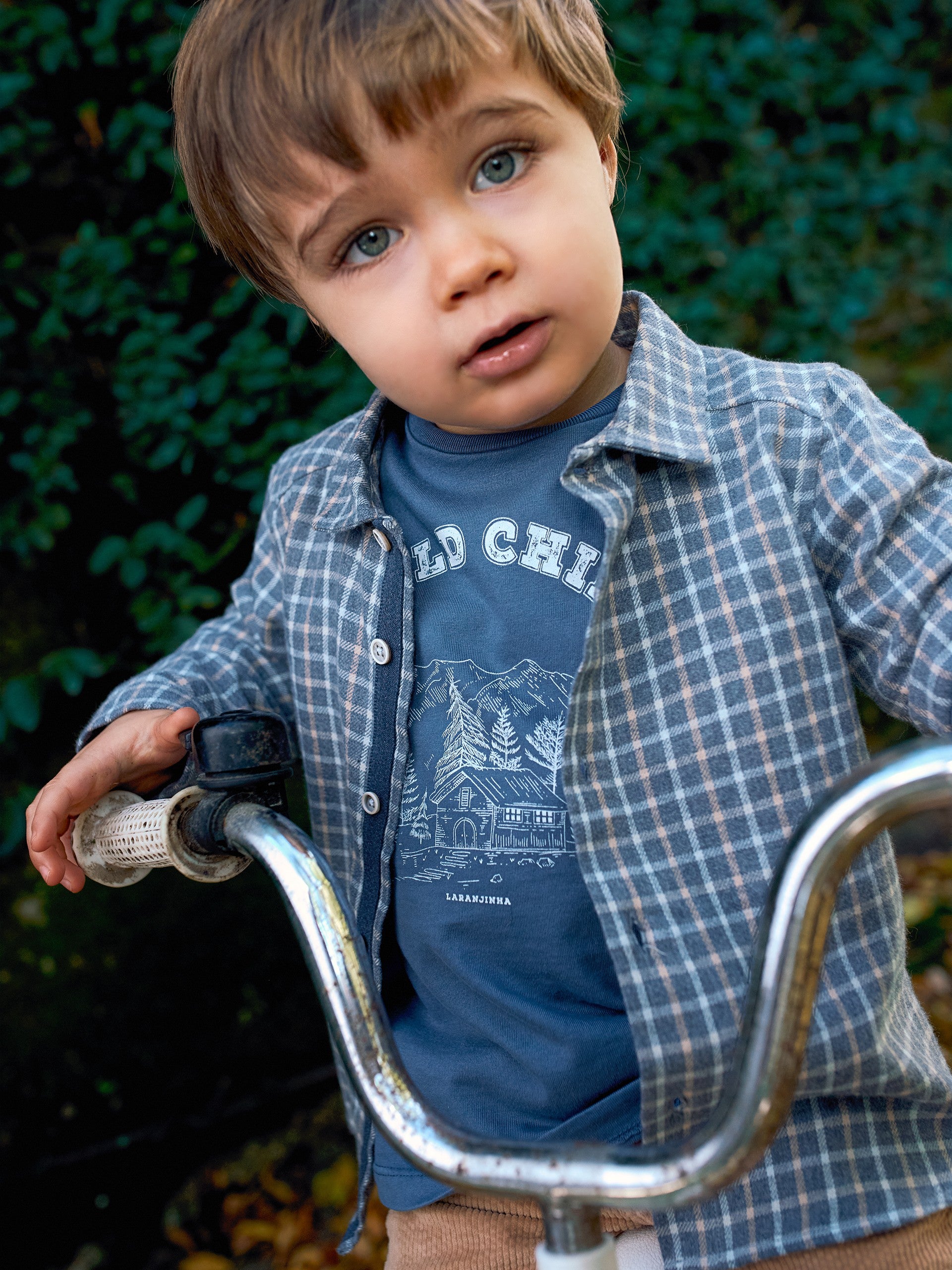 Camisa Wild Child en Indigo