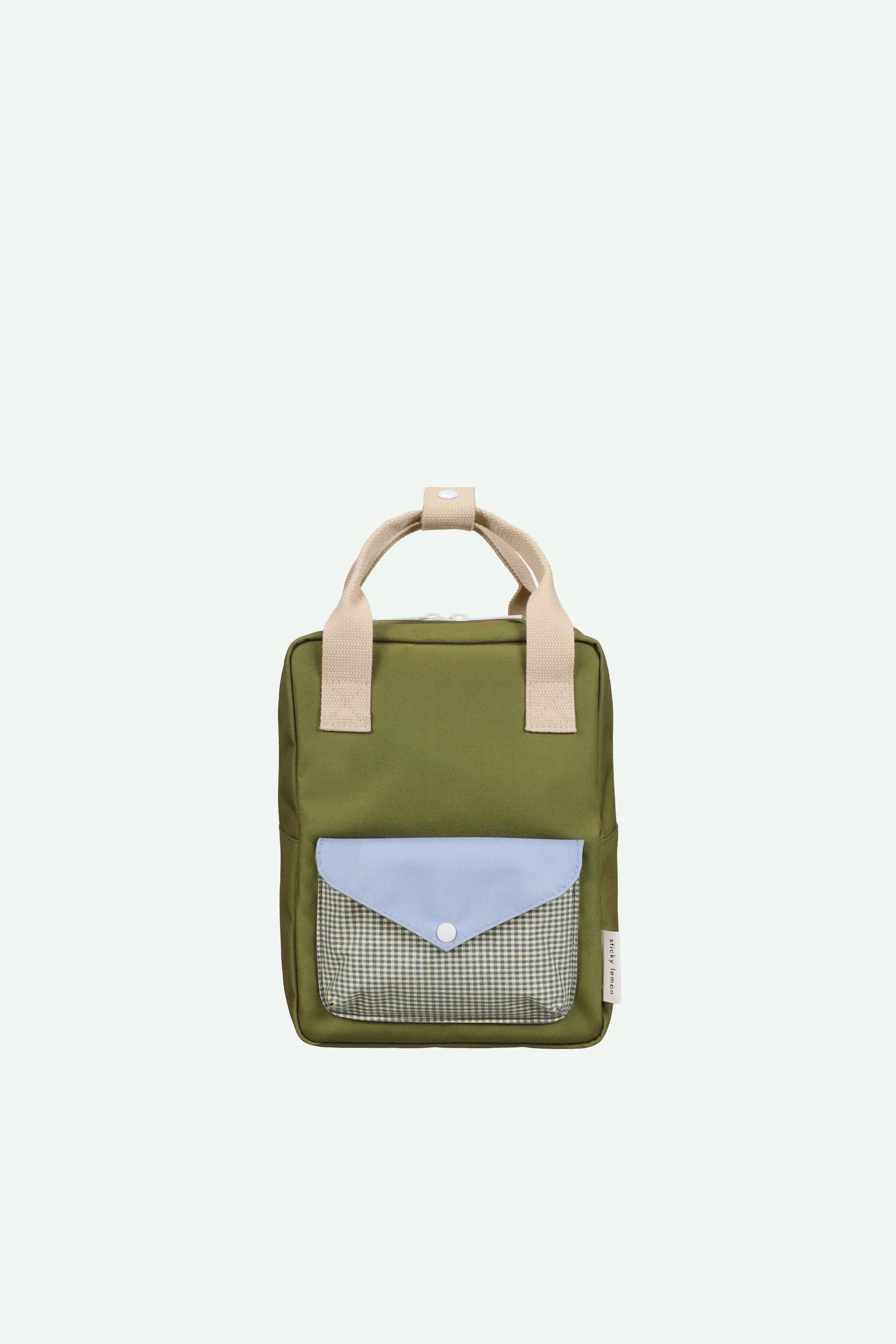 Backpack small envelope tickling grass