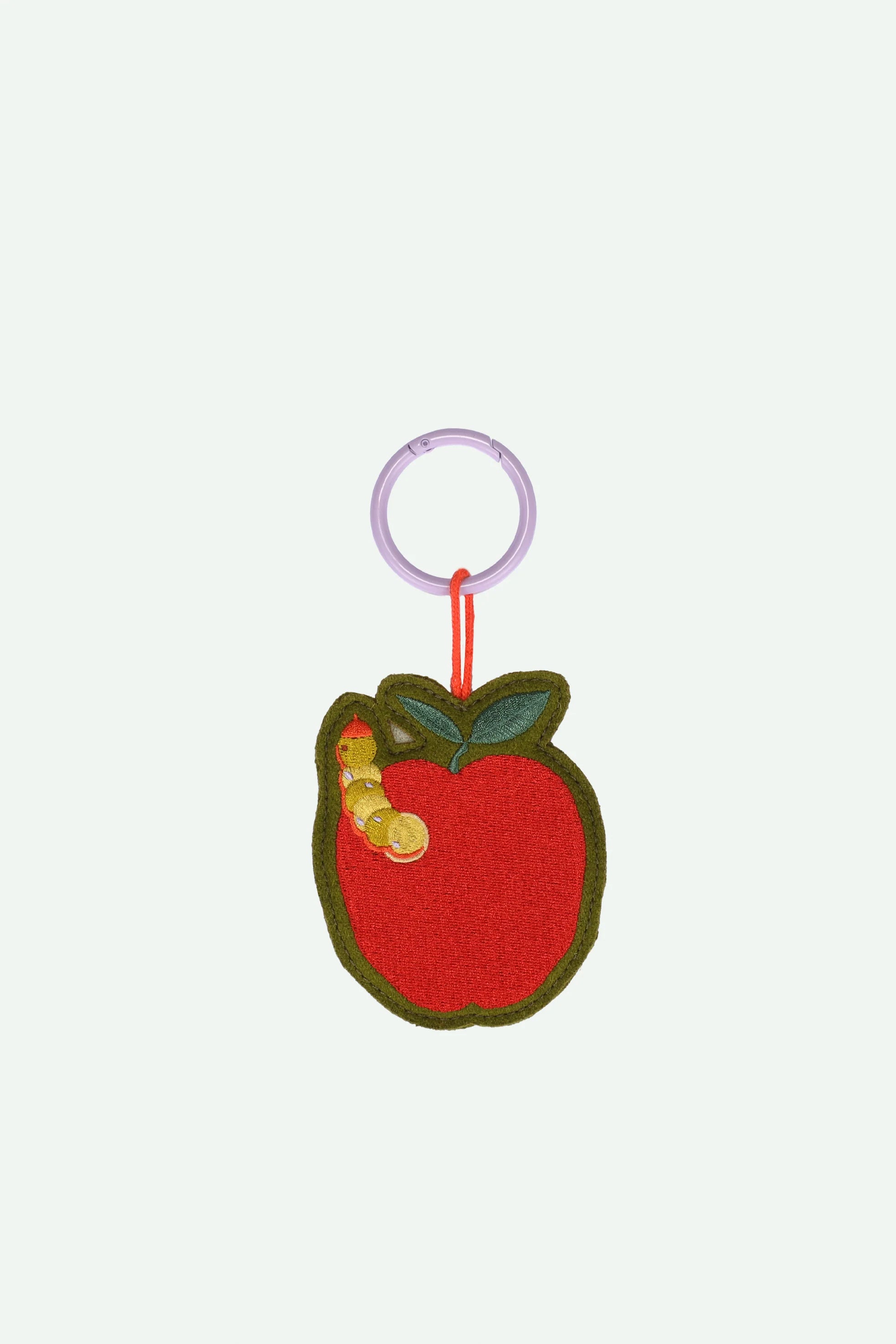 Embroidered Keychain Apple Grub