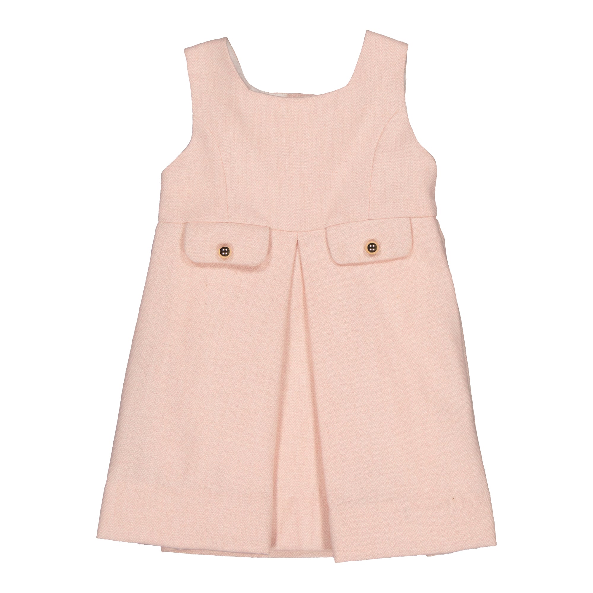 Lorena Blouse and pinafore in Pink