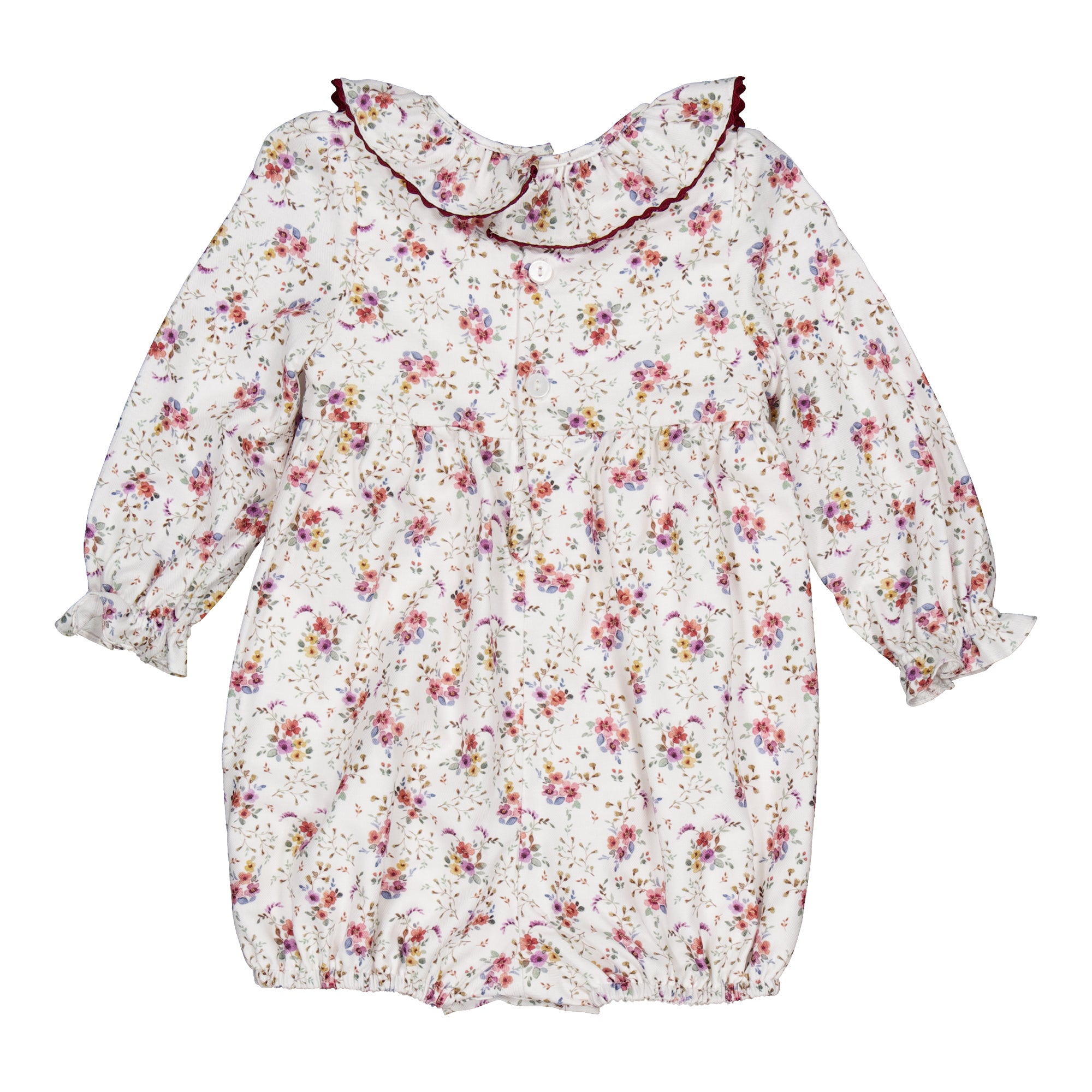 Anthéa smocked girl romper