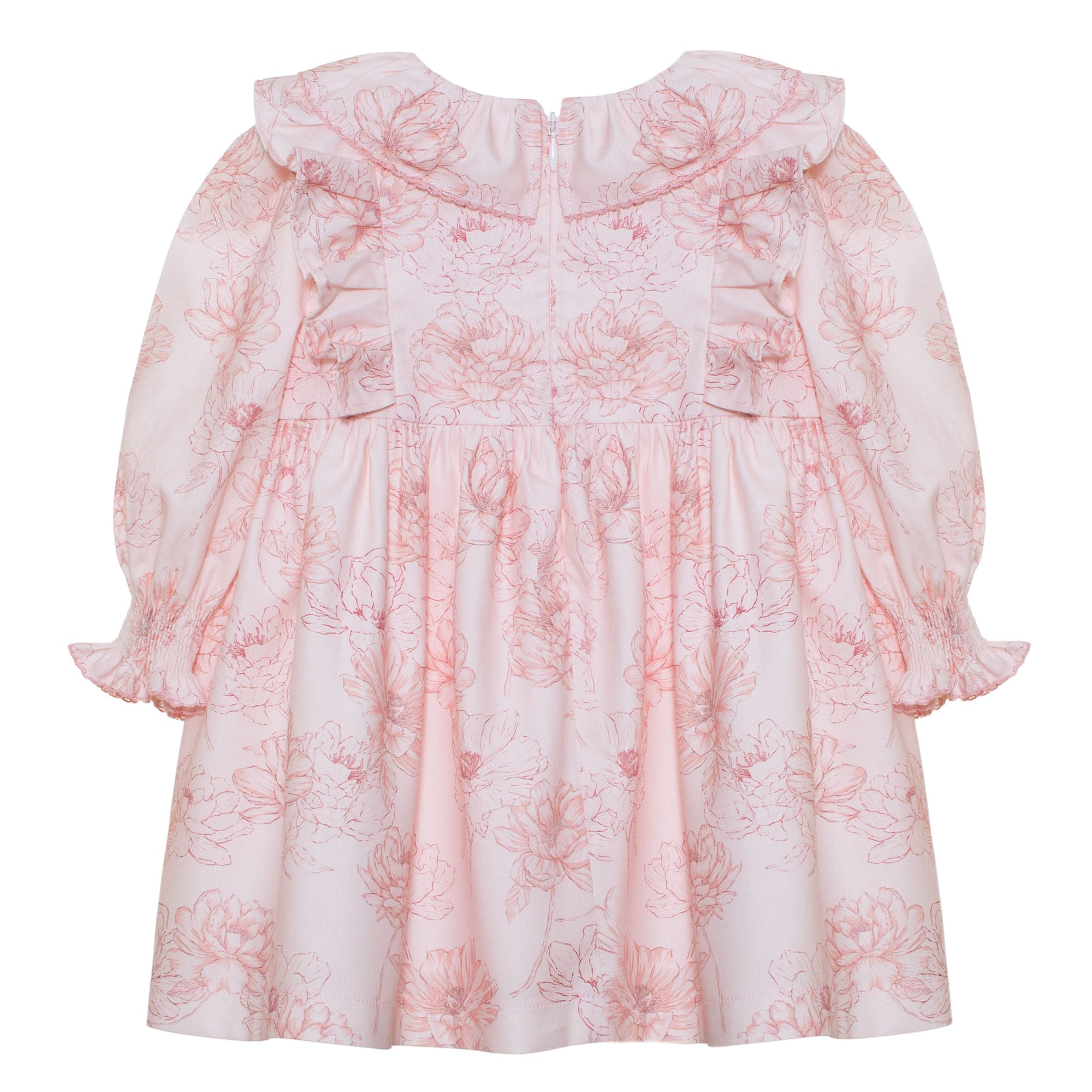 Girl Peonies Dress