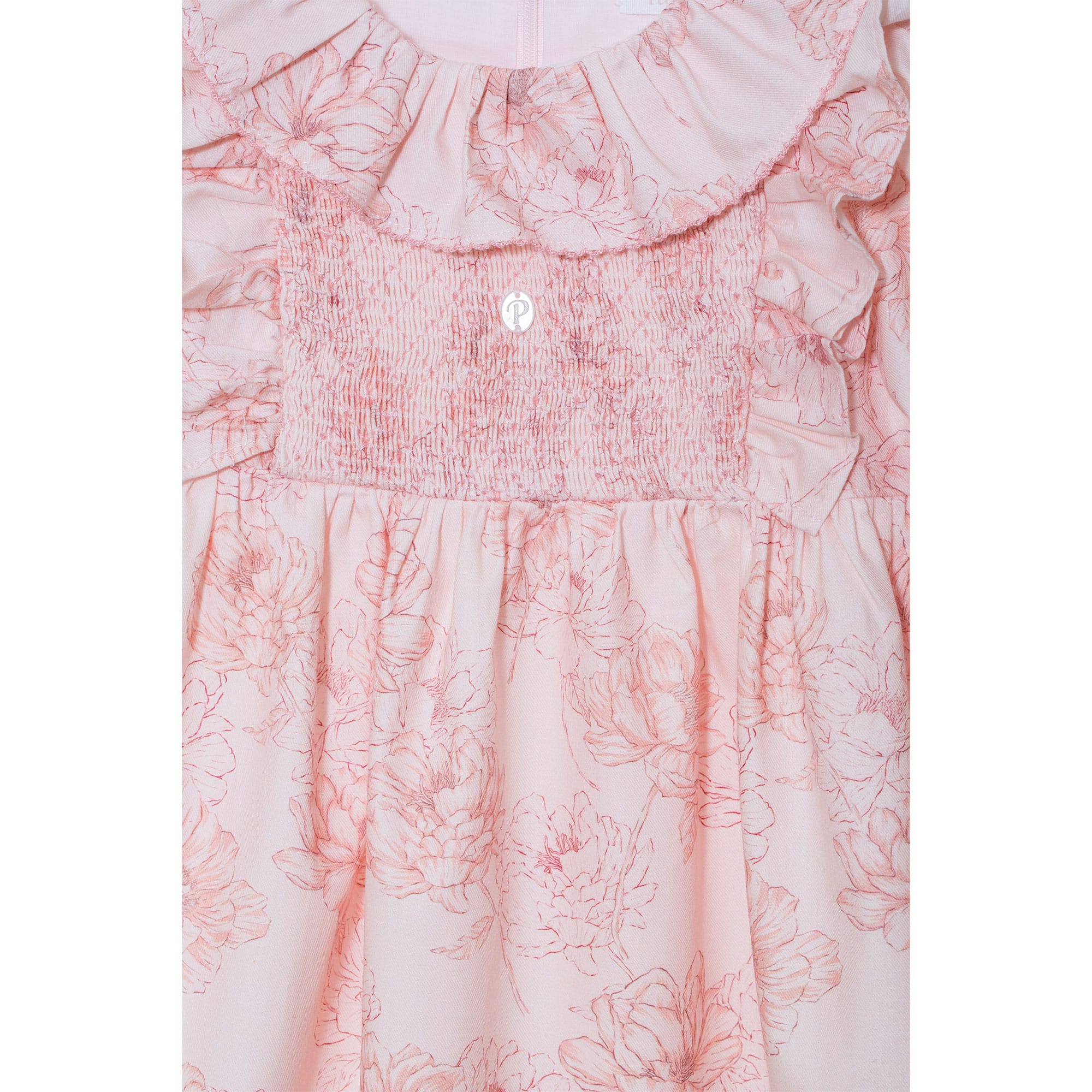 Girl Peonies Dress