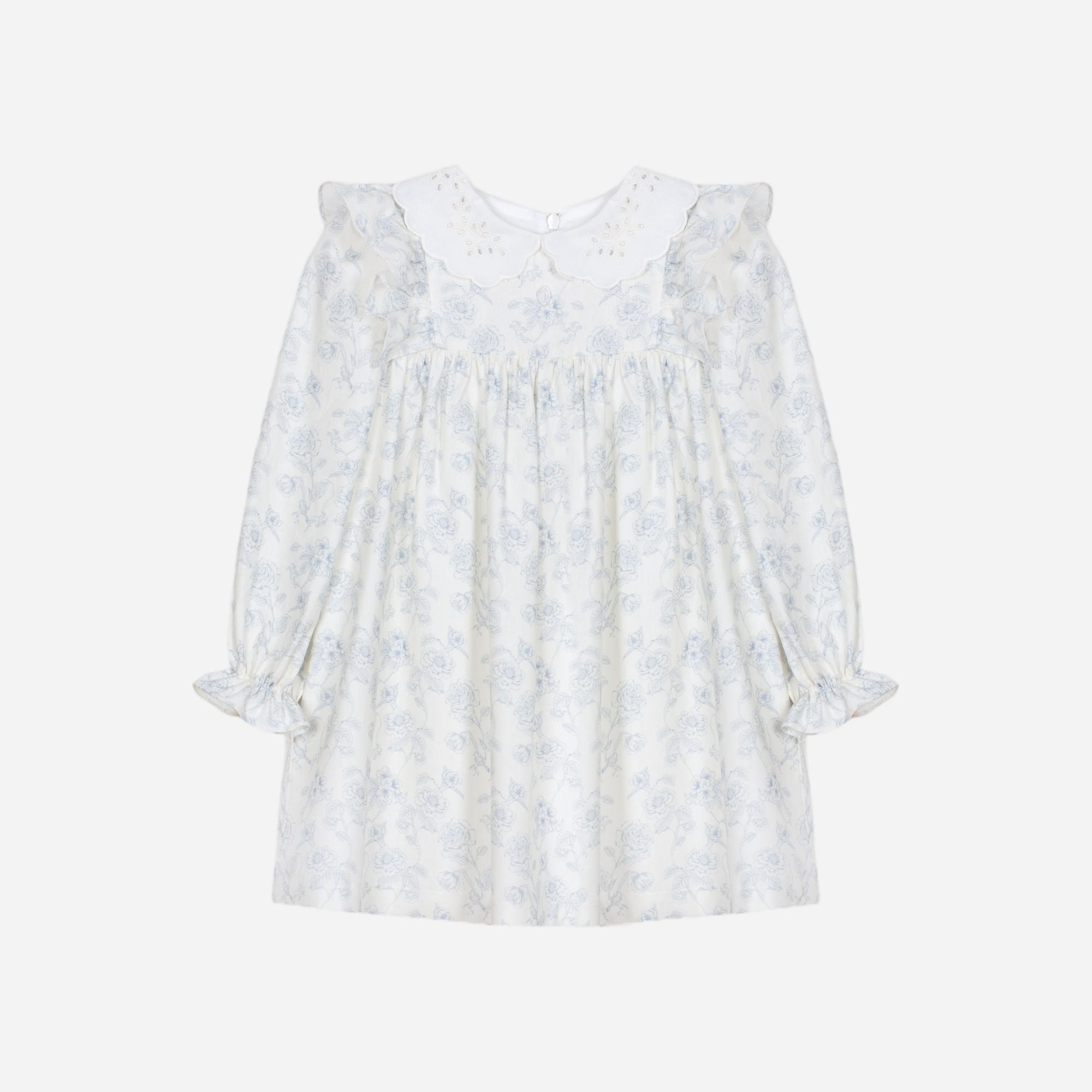 Blue Print Dress