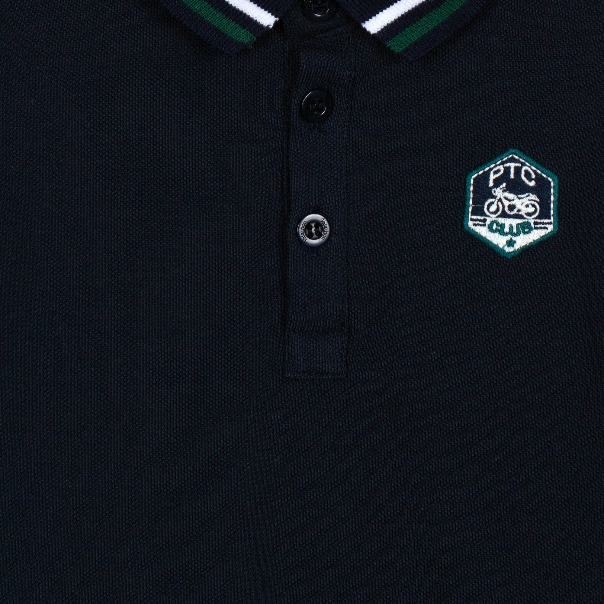 Boy Polo Navy Pique