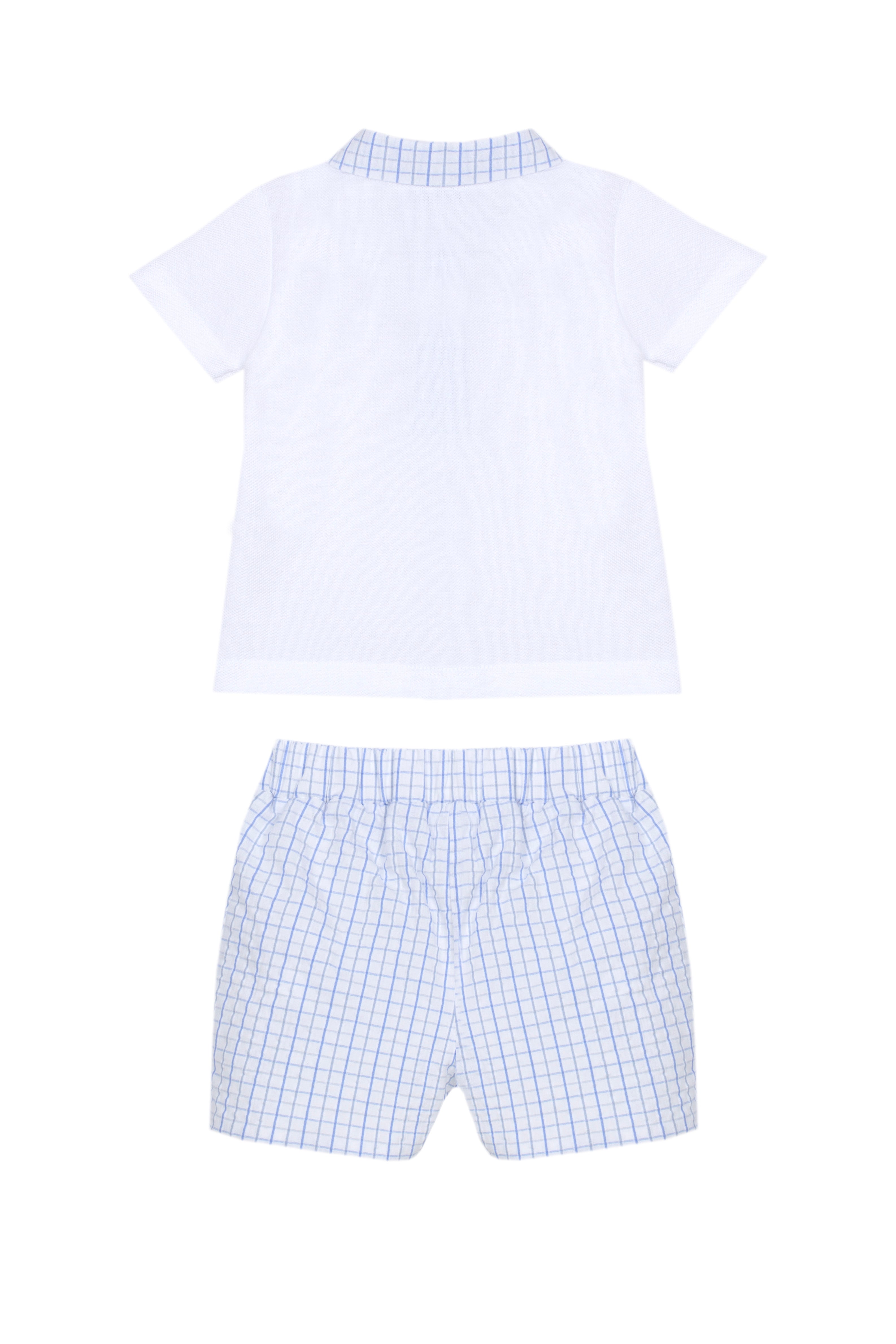 Blue Check Set