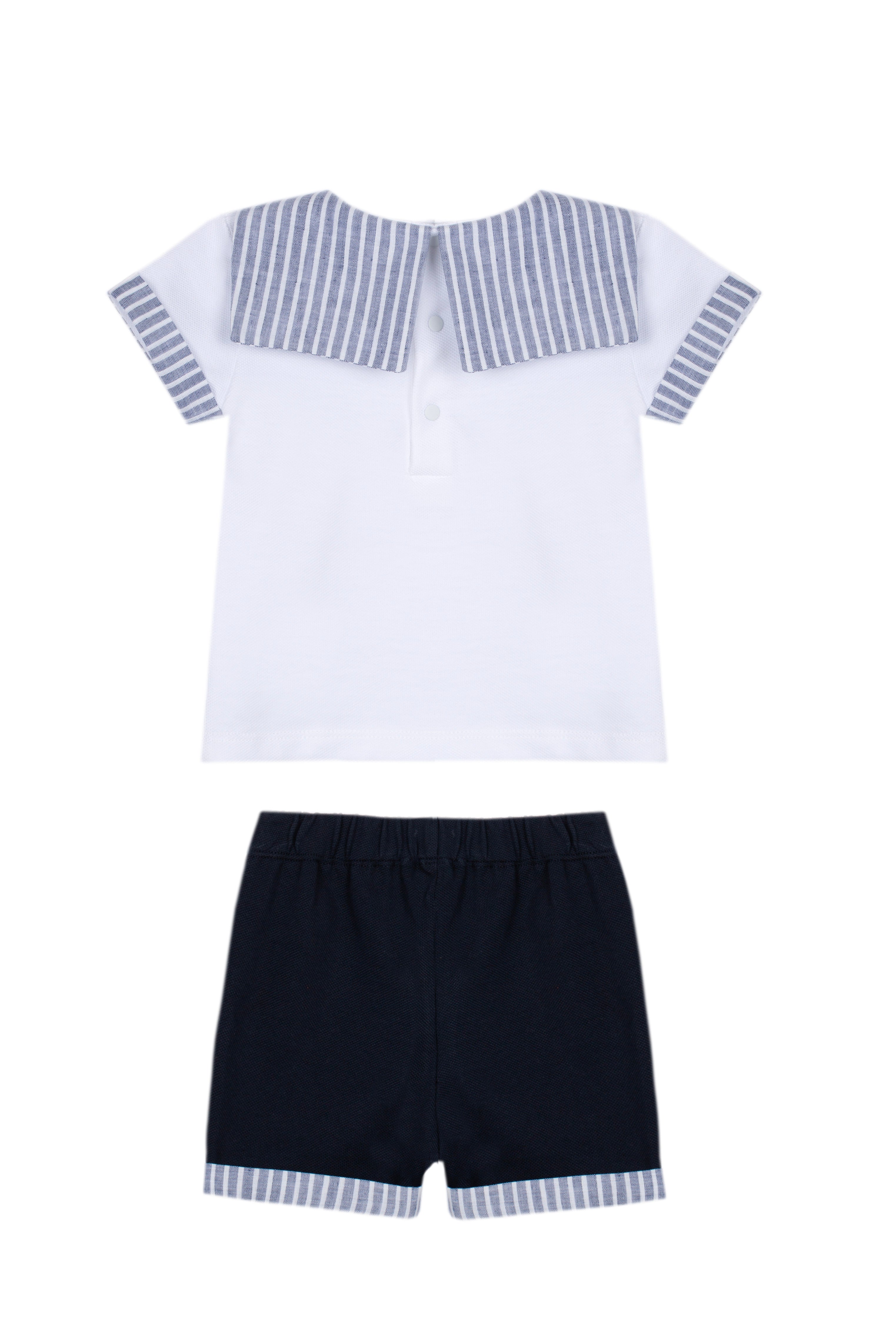 Boy Pique Marine Set