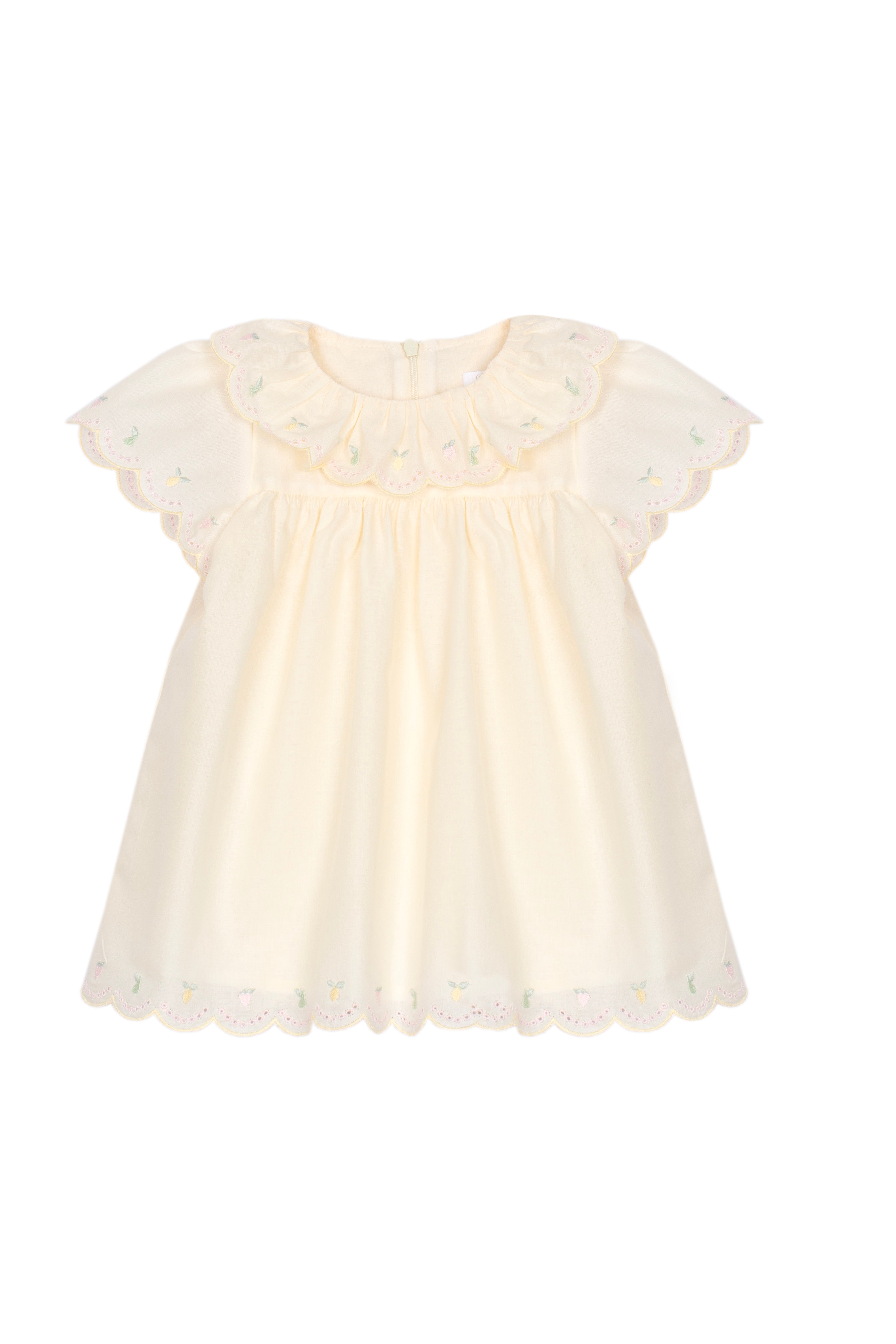 Yellow Collar Dress