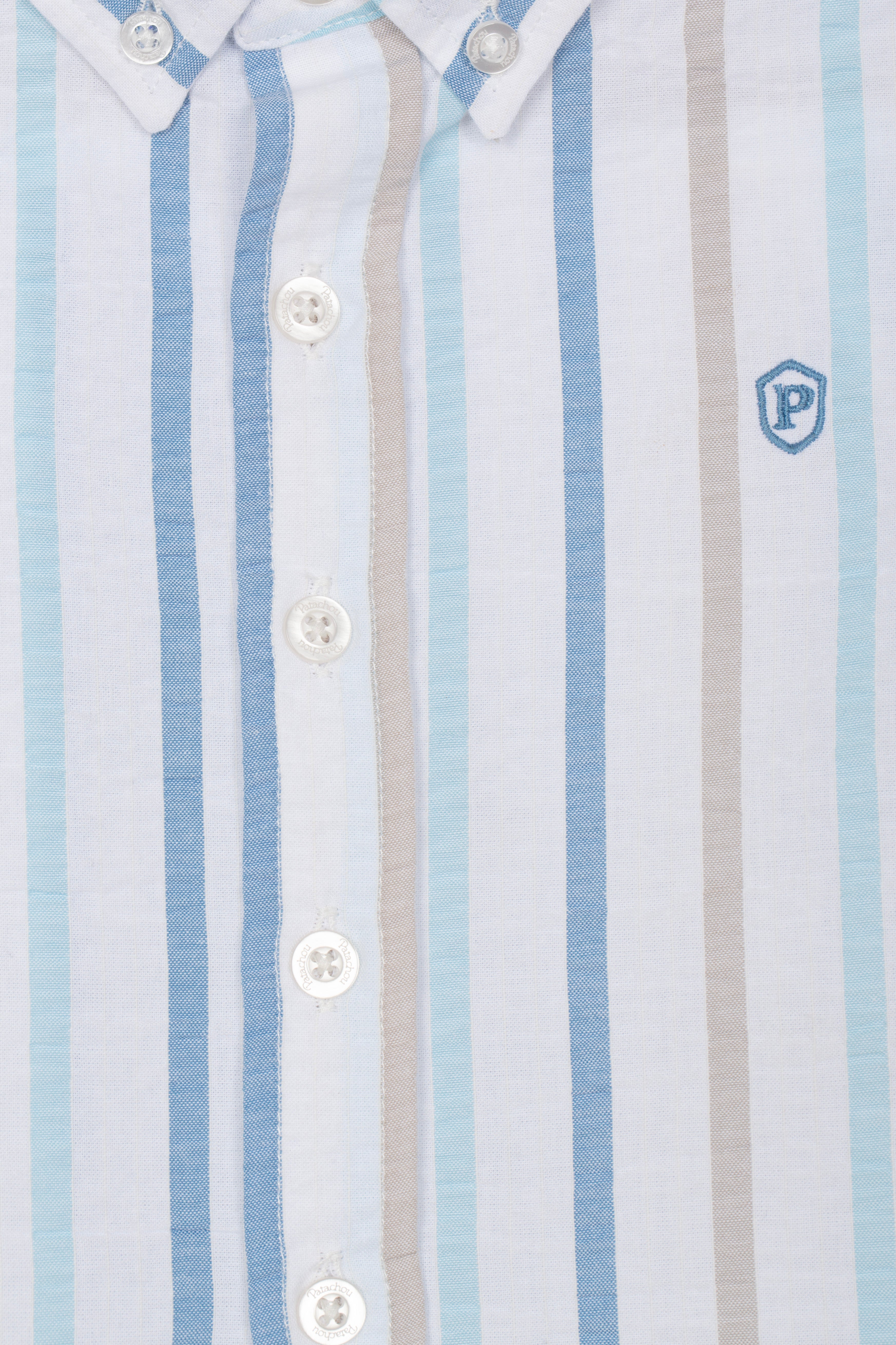 Striped Short Set