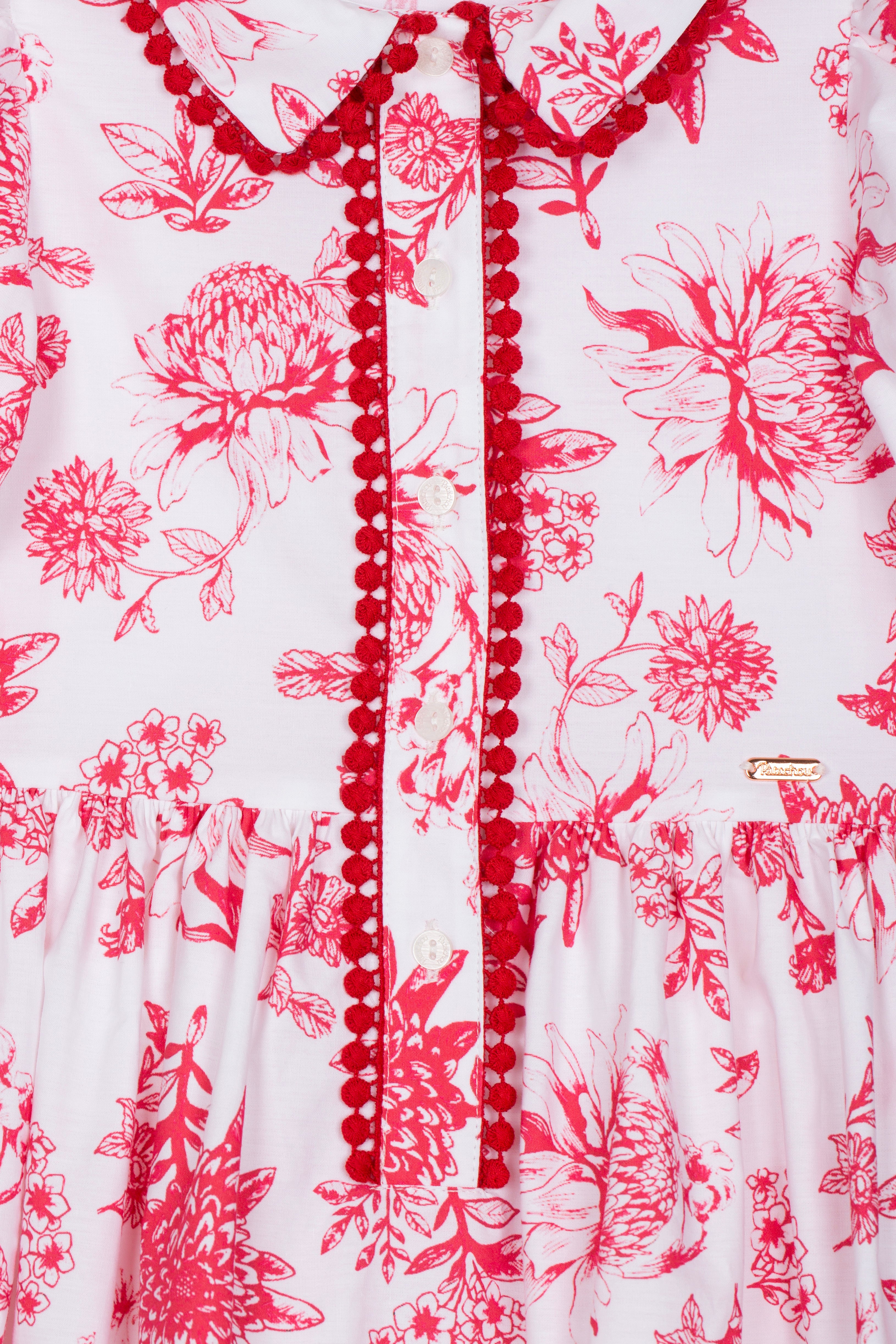 Red Blossom Dress