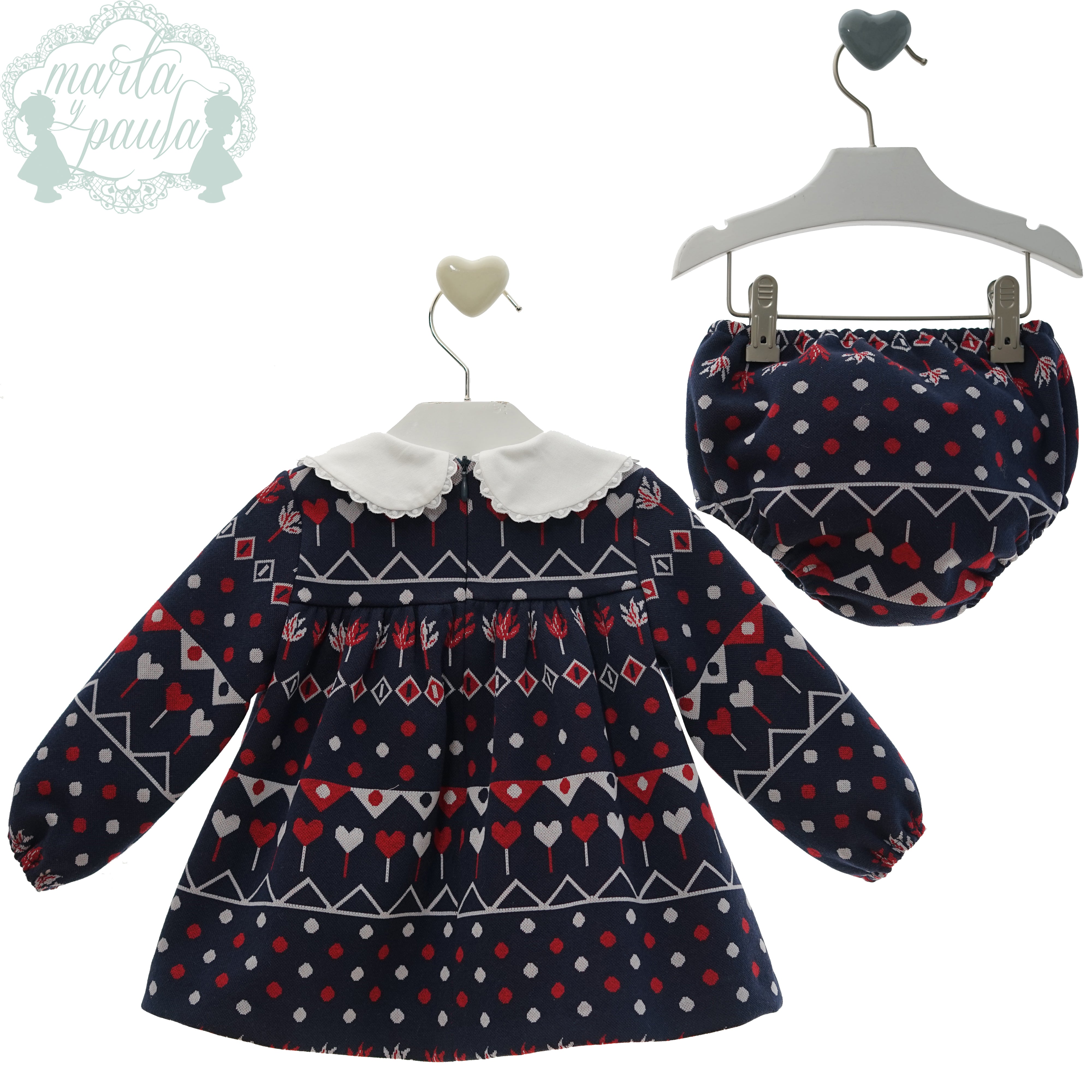 Conjunto Bebe Damasco