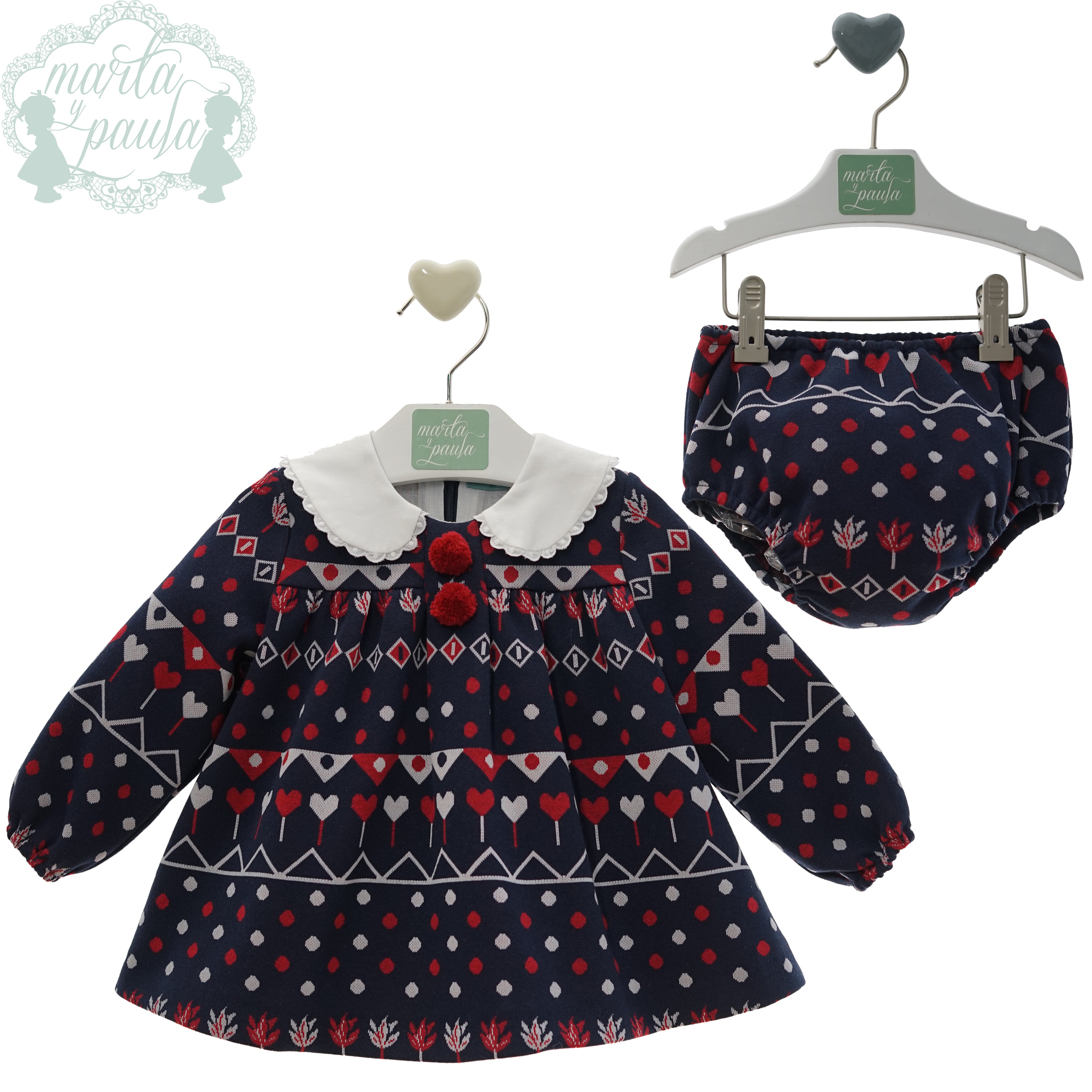 Conjunto Bebe Damasco