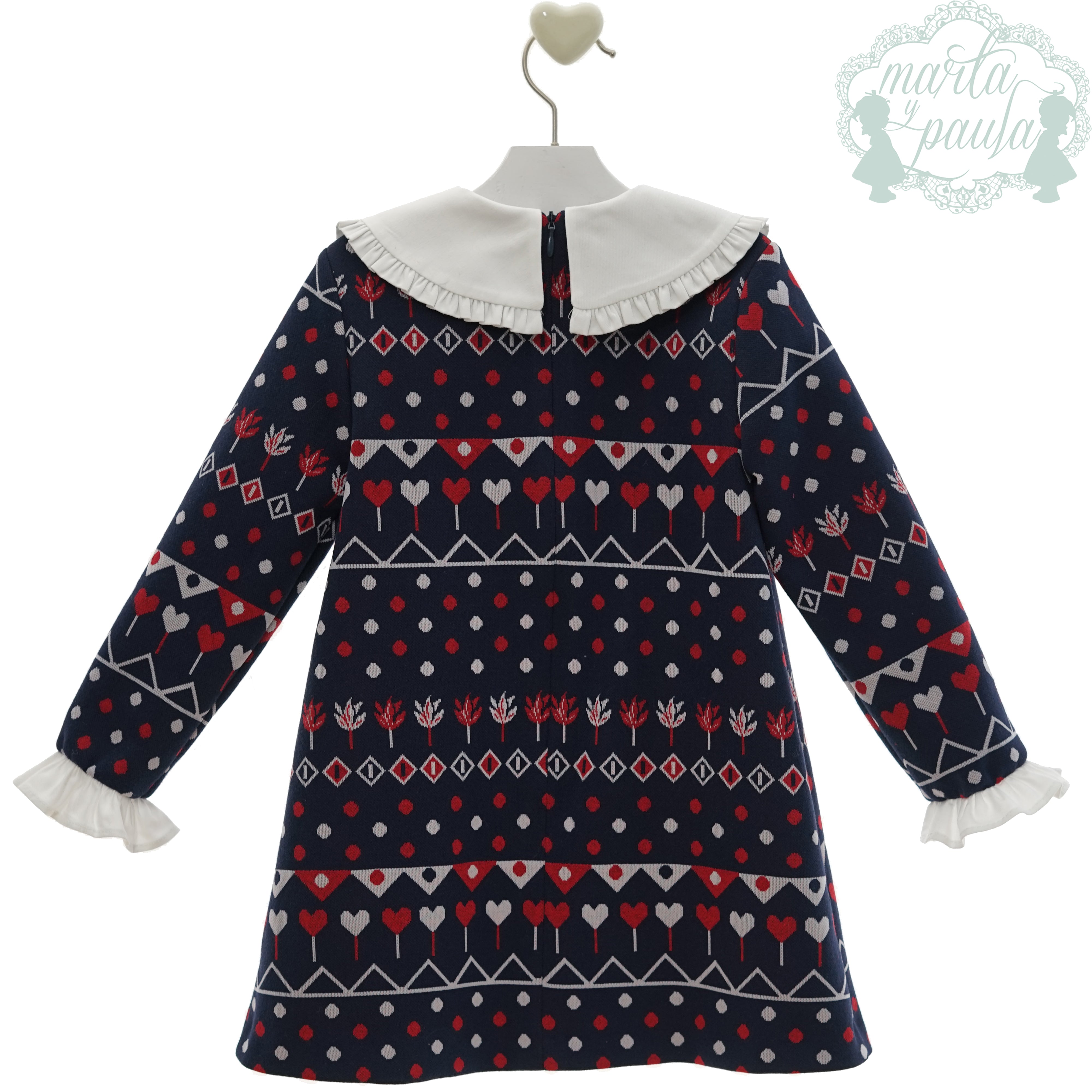 Vestido Infantil Damasco