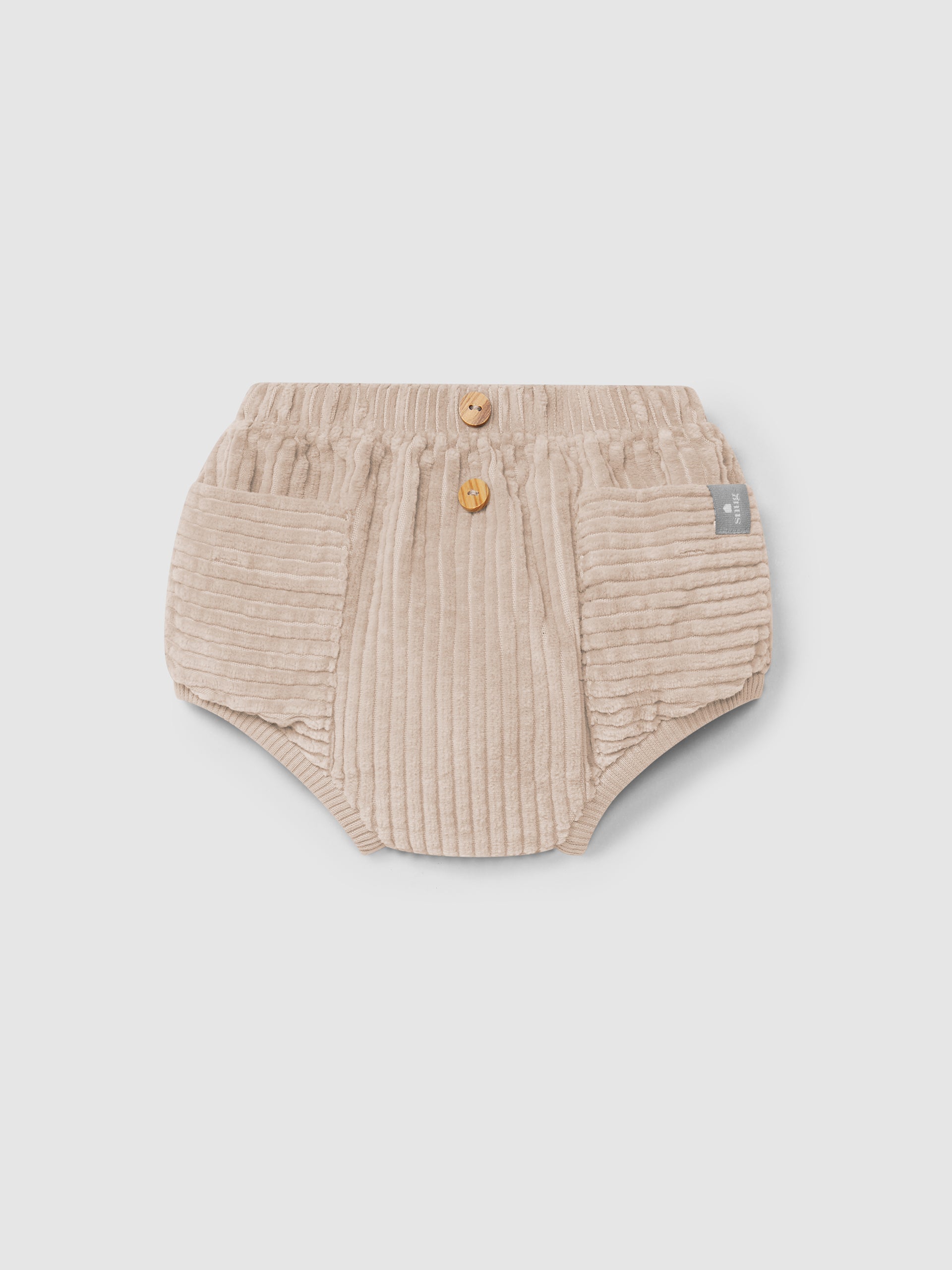 BlusaC /Cuello Bordado +Pantallones cortos Bebe Rosa