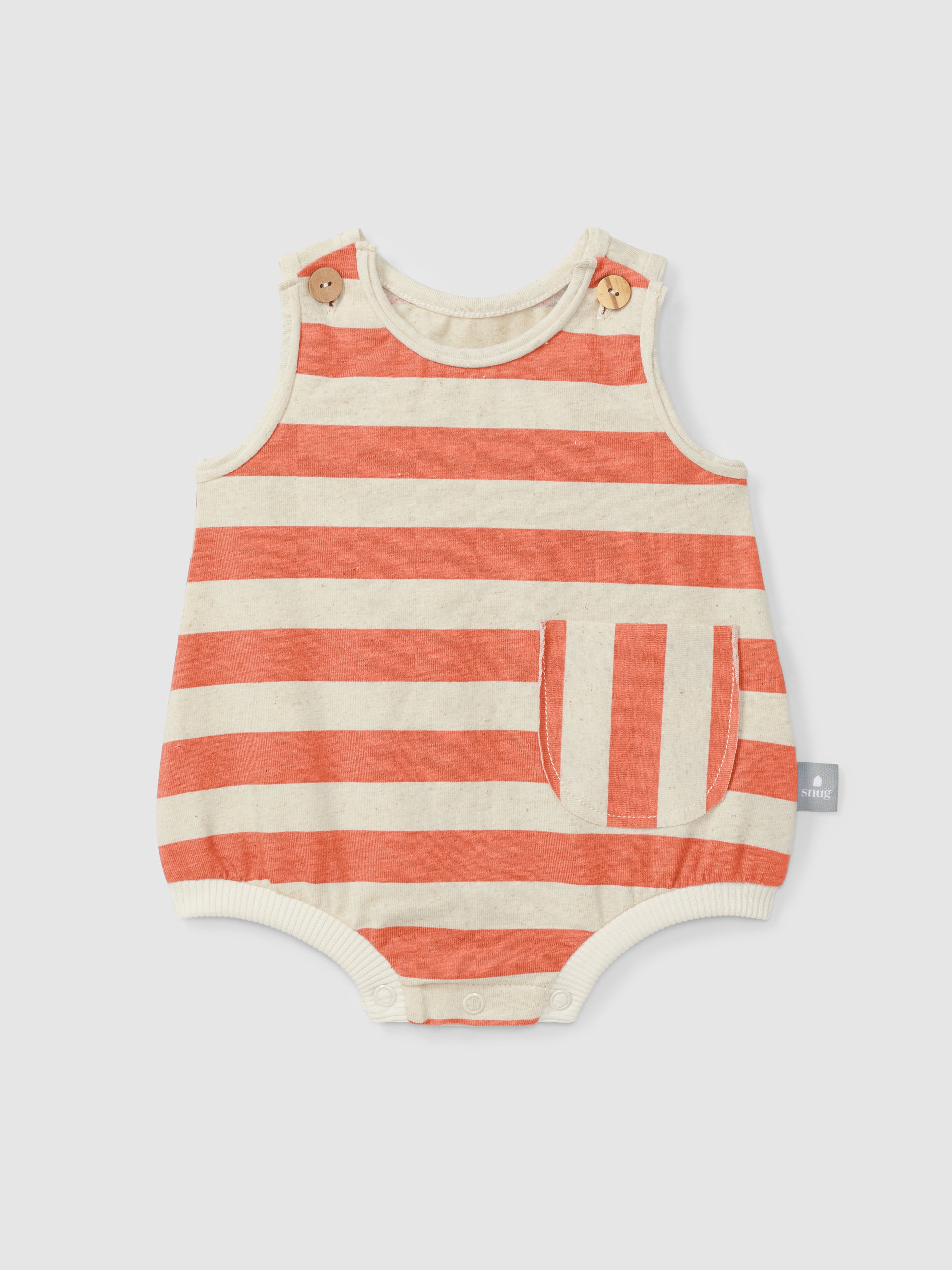 Stripe Bodysuit Orange