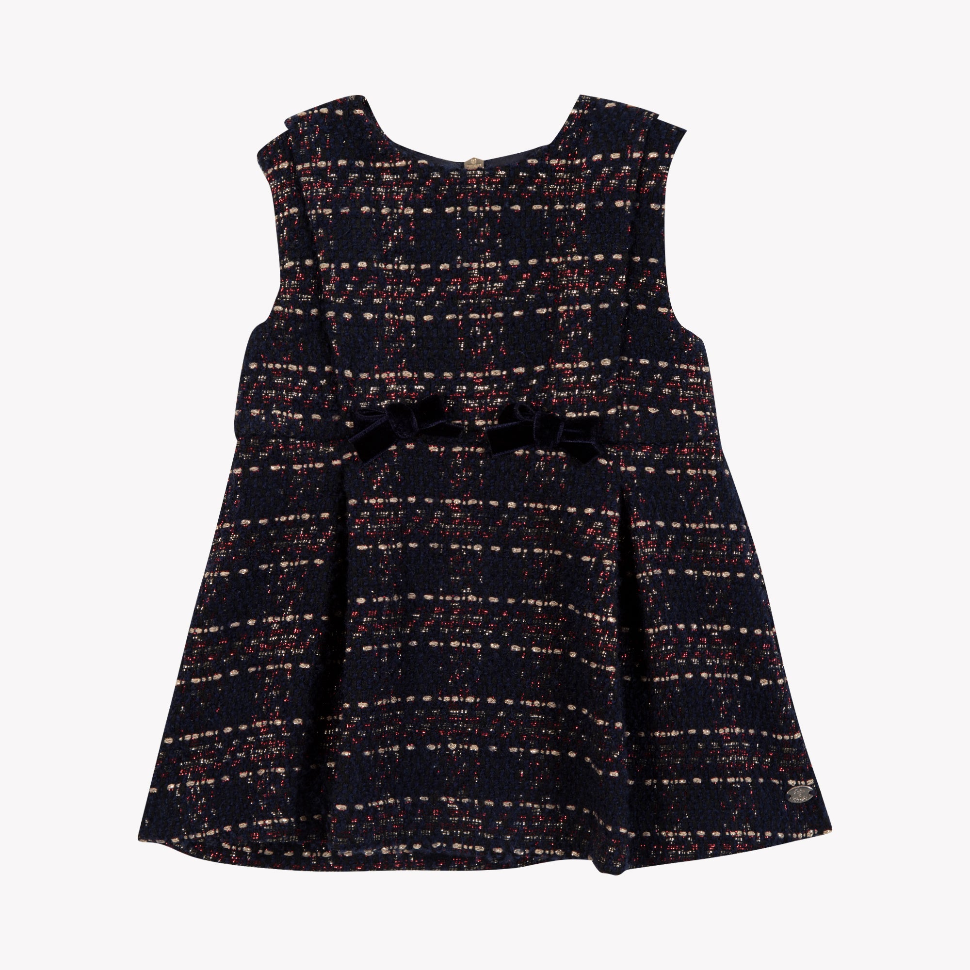 Marine Holiday Baby Dress