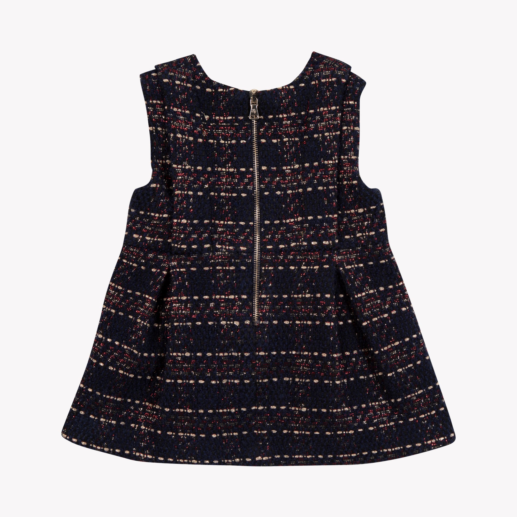 Marine Holiday Baby Dress