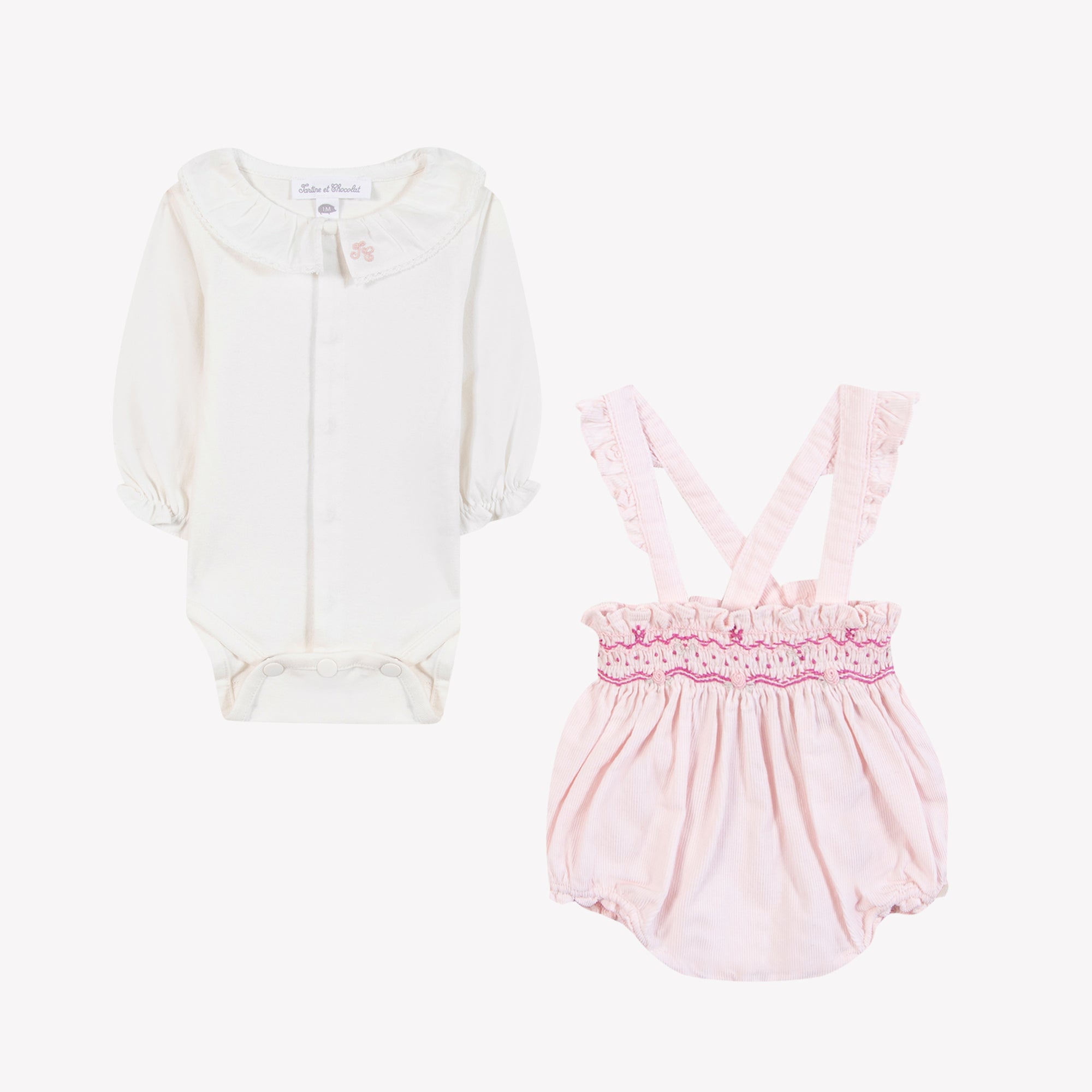 Baby Girl Esemblecourt Rosa Pale