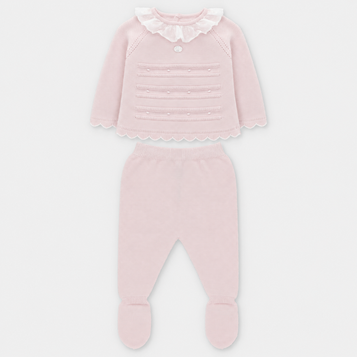 SET SWEATER & LEGGINGS KNIT BOY WINNIPEG IN PINK